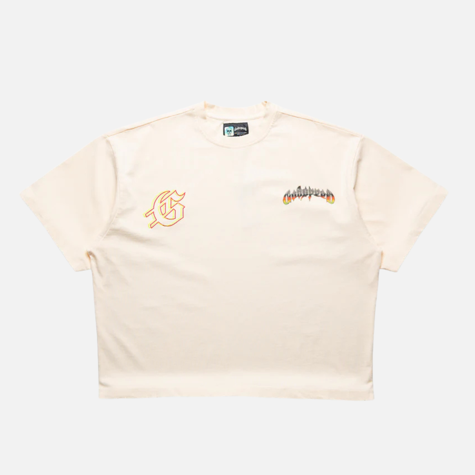 Godspeed Biker Nation Bone T-Shirt