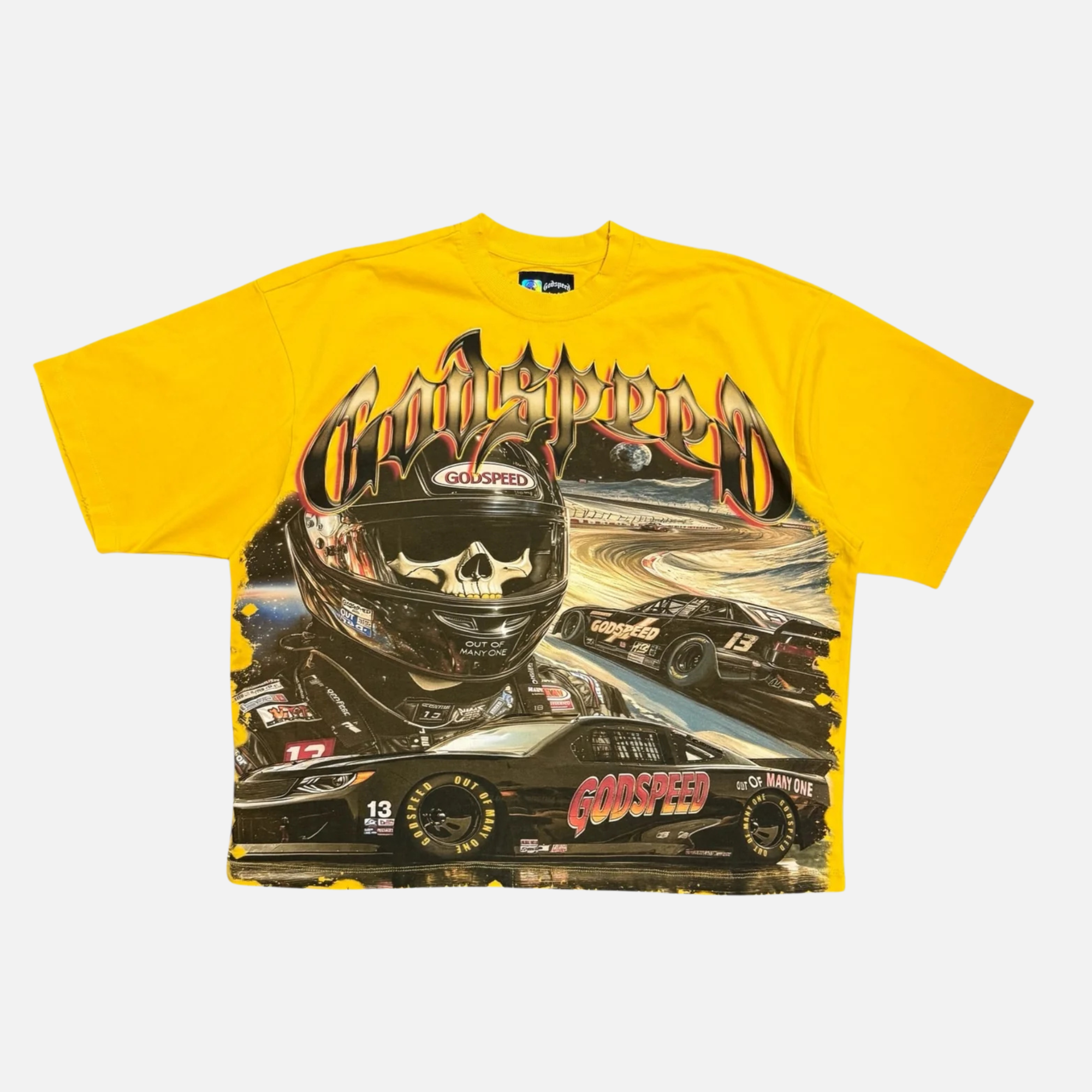 Godspeed Le Dernier Yellow T-Shirt – Puffer Reds