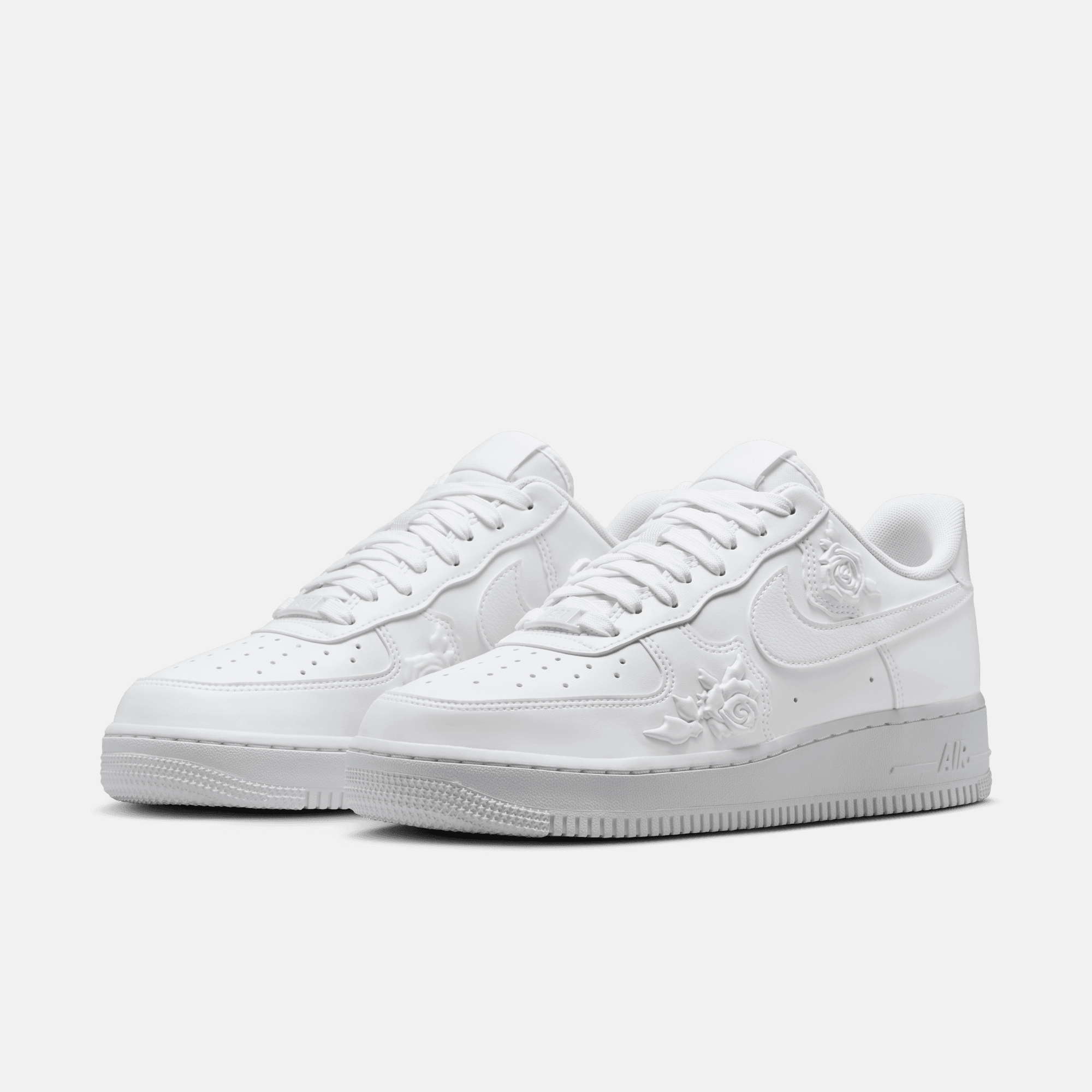 Nike Women's Air Force 1 Low White Roses
