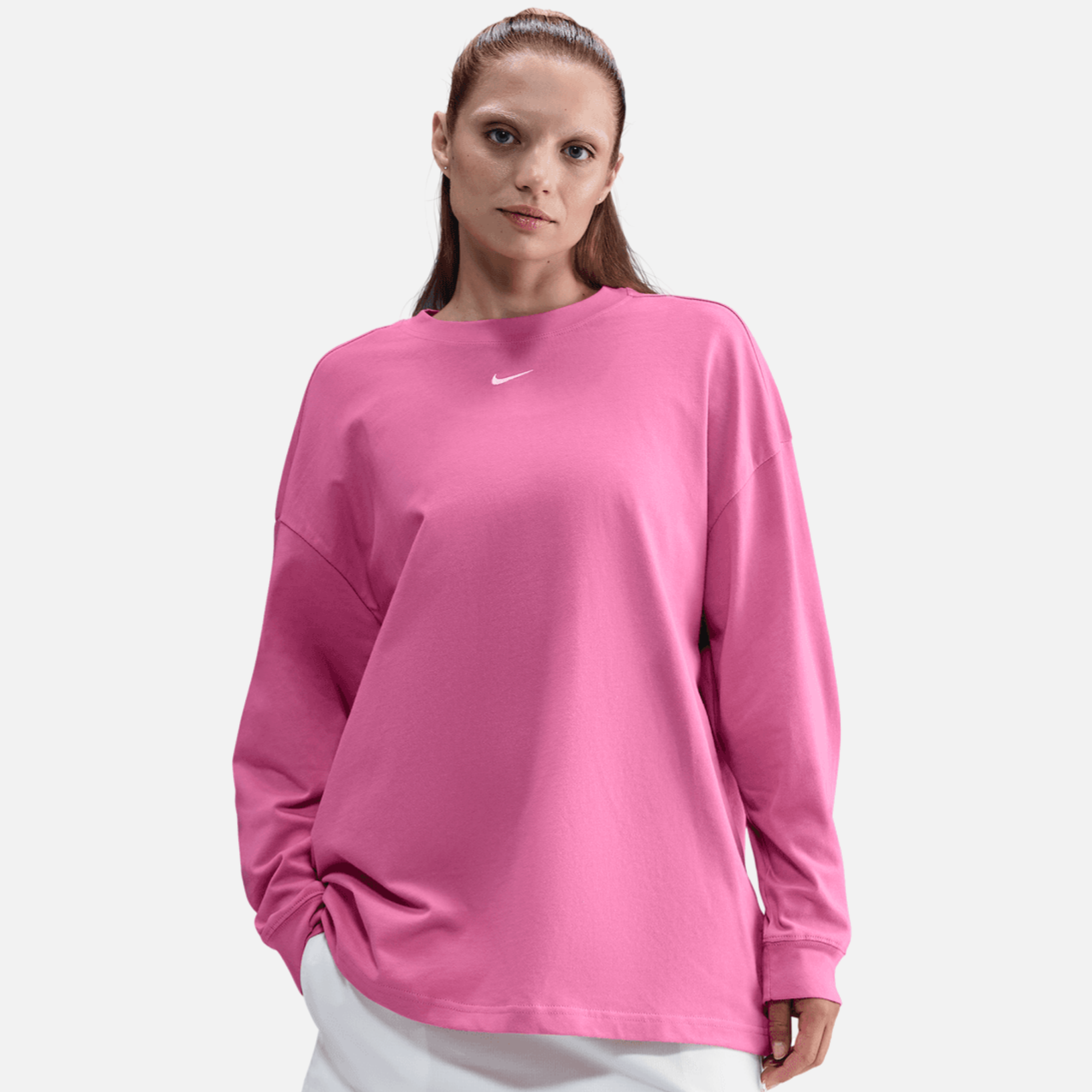 nike women's pink t shirt