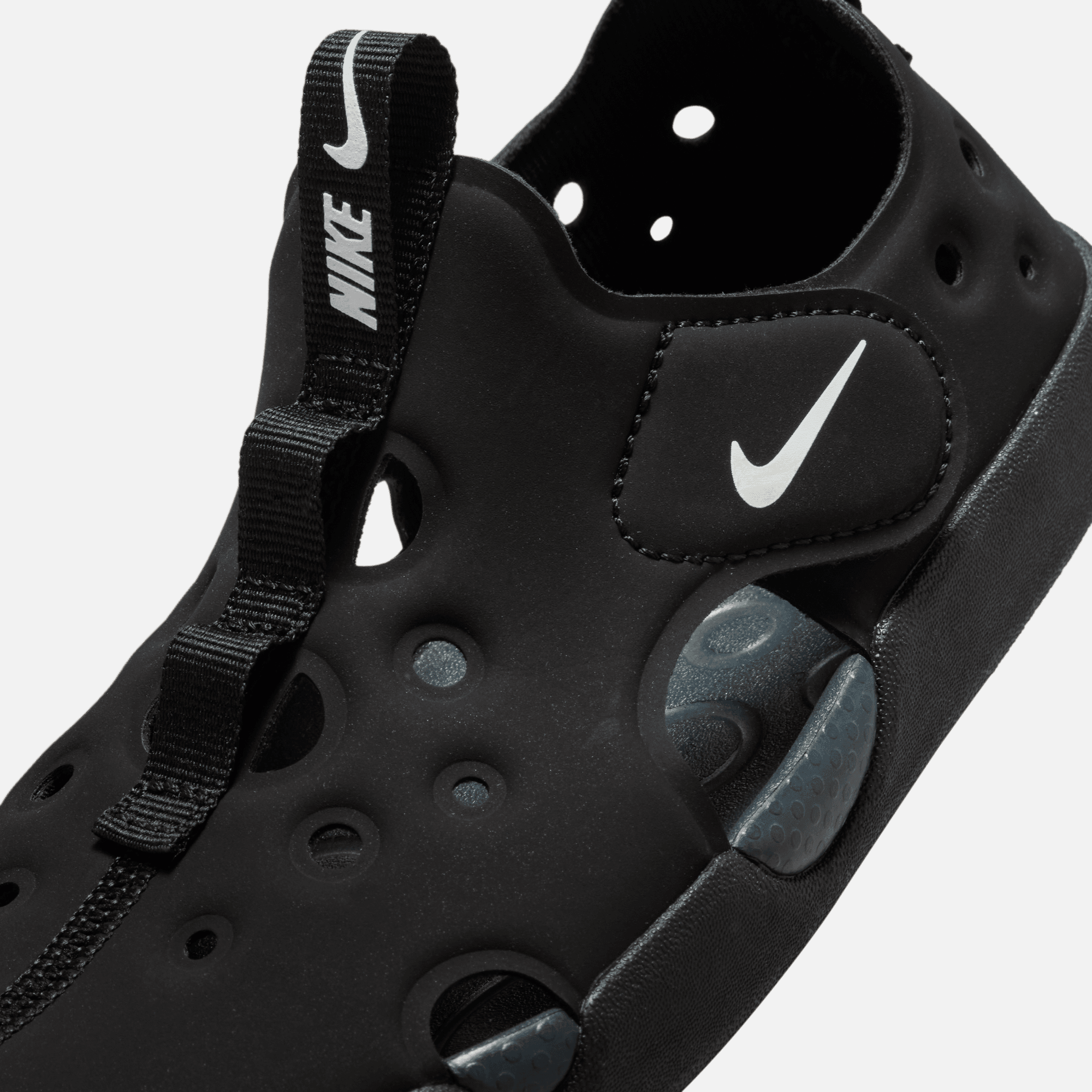 Nike Kids' Sunray Protect 4 Black Anthracite White (PS)