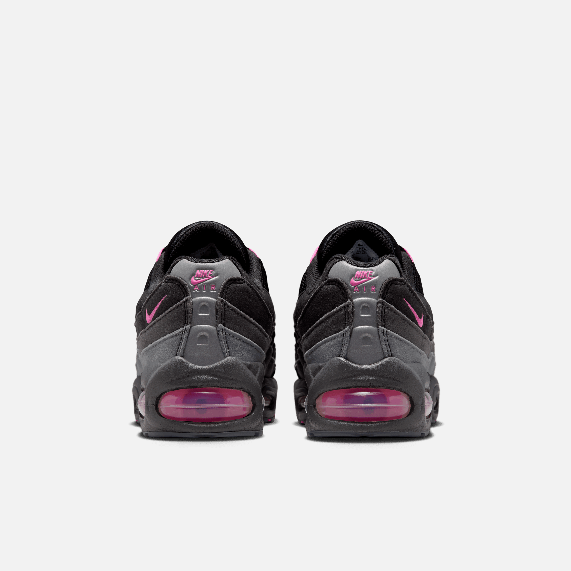 Nike Big Kids' Air Max 95 Black Playful Pink (GS)