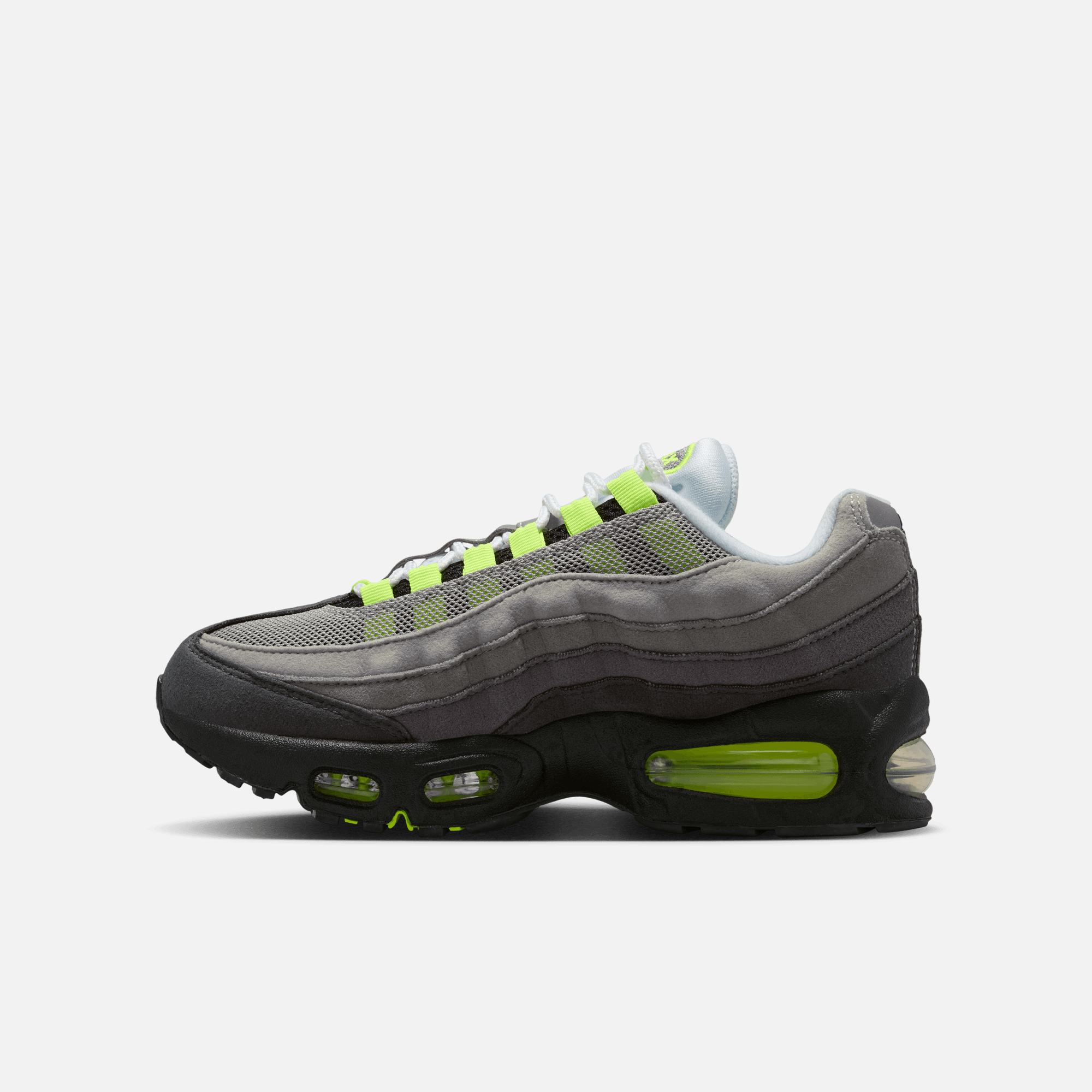 Nike Big Kids' Air Max 95 OG Big Bubble Neon (GS)