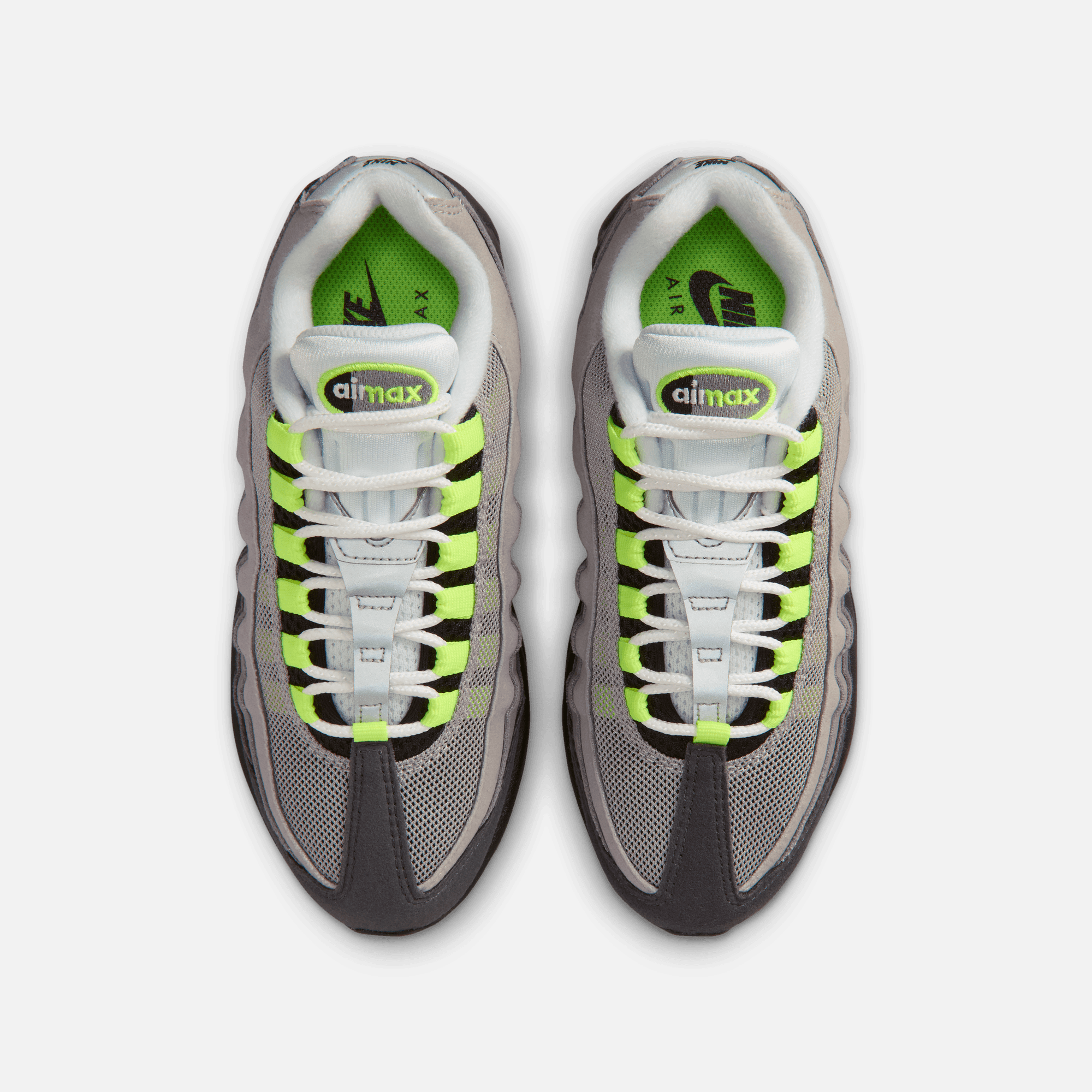 Nike Big Kids' Air Max 95 OG Big Bubble Neon (GS)