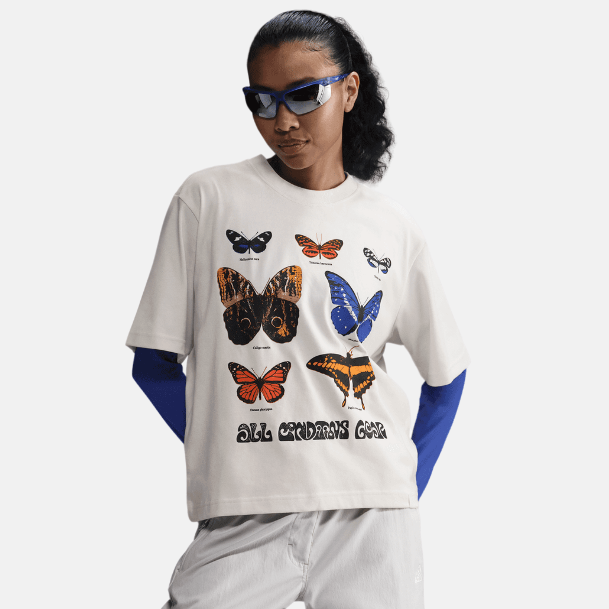 Nike Women's ACG Phantom Dri-FIT Butterfly T-Shirt – Puffer Reds Nike Women's ACG Phantom Dri-FIT Butterfly T-Shirt – Puffer Reds