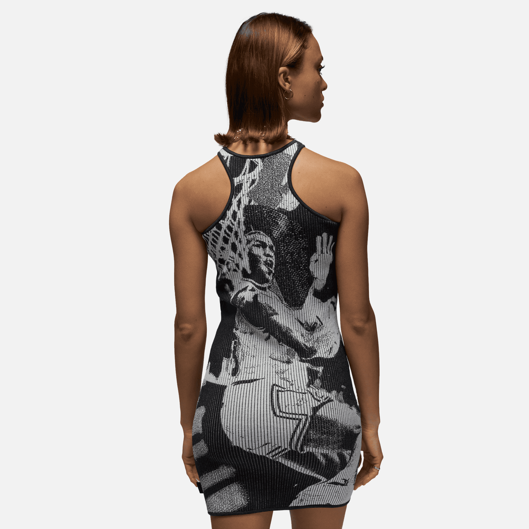 Air Jordan Women's Sail Knit Graphic Dress