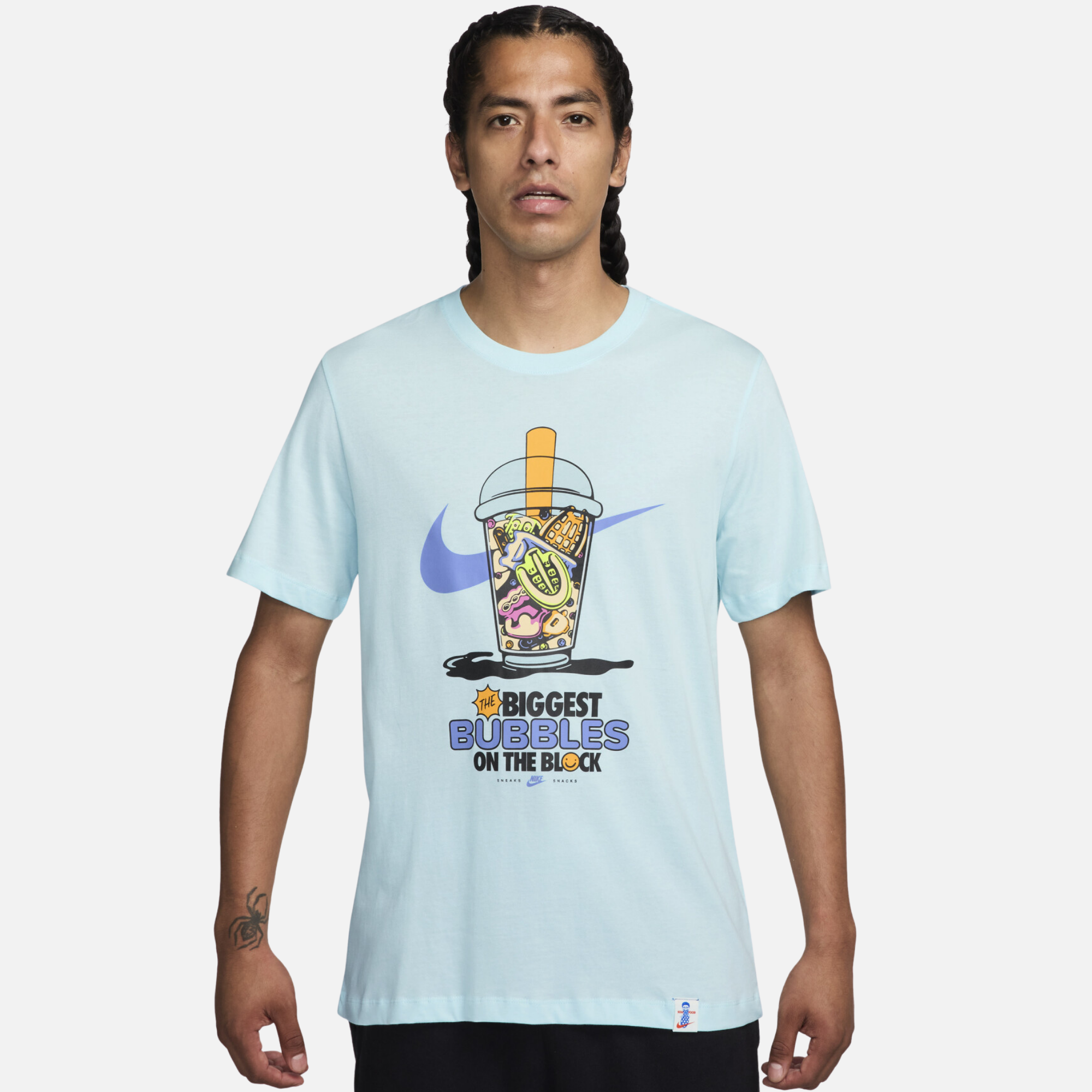 Nike Sportswear Glacier Blue Biggest Bubbles T-Shirt