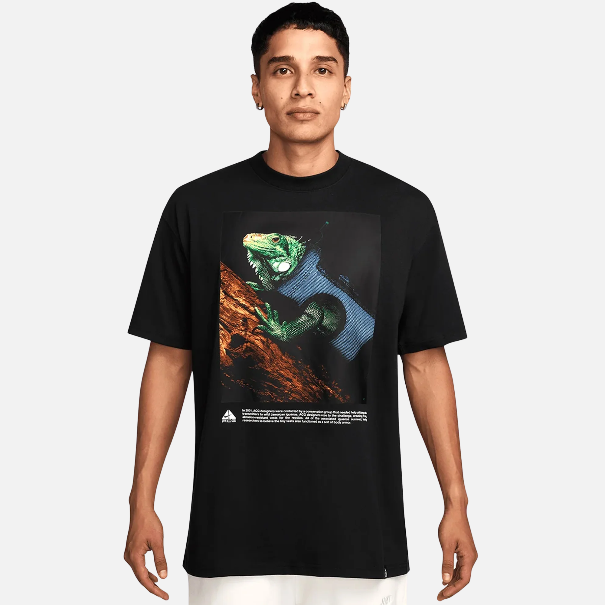 Nike ACG Black Iguana Vest T-Shirt – Puffer Reds Nike ACG Black Iguana Vest T-Shirt – Puffer Reds