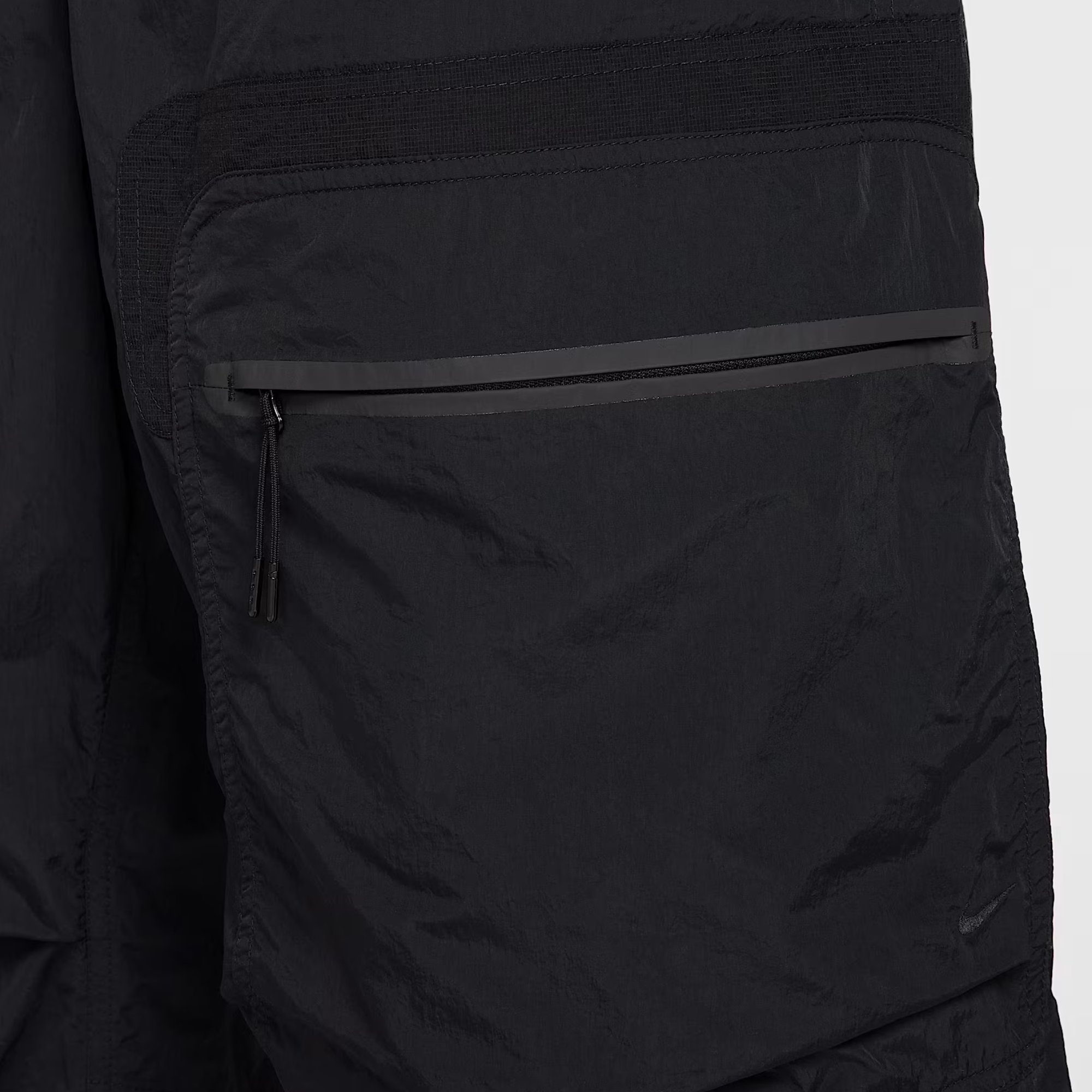 Nike Tech Black Woven Cargo Pants