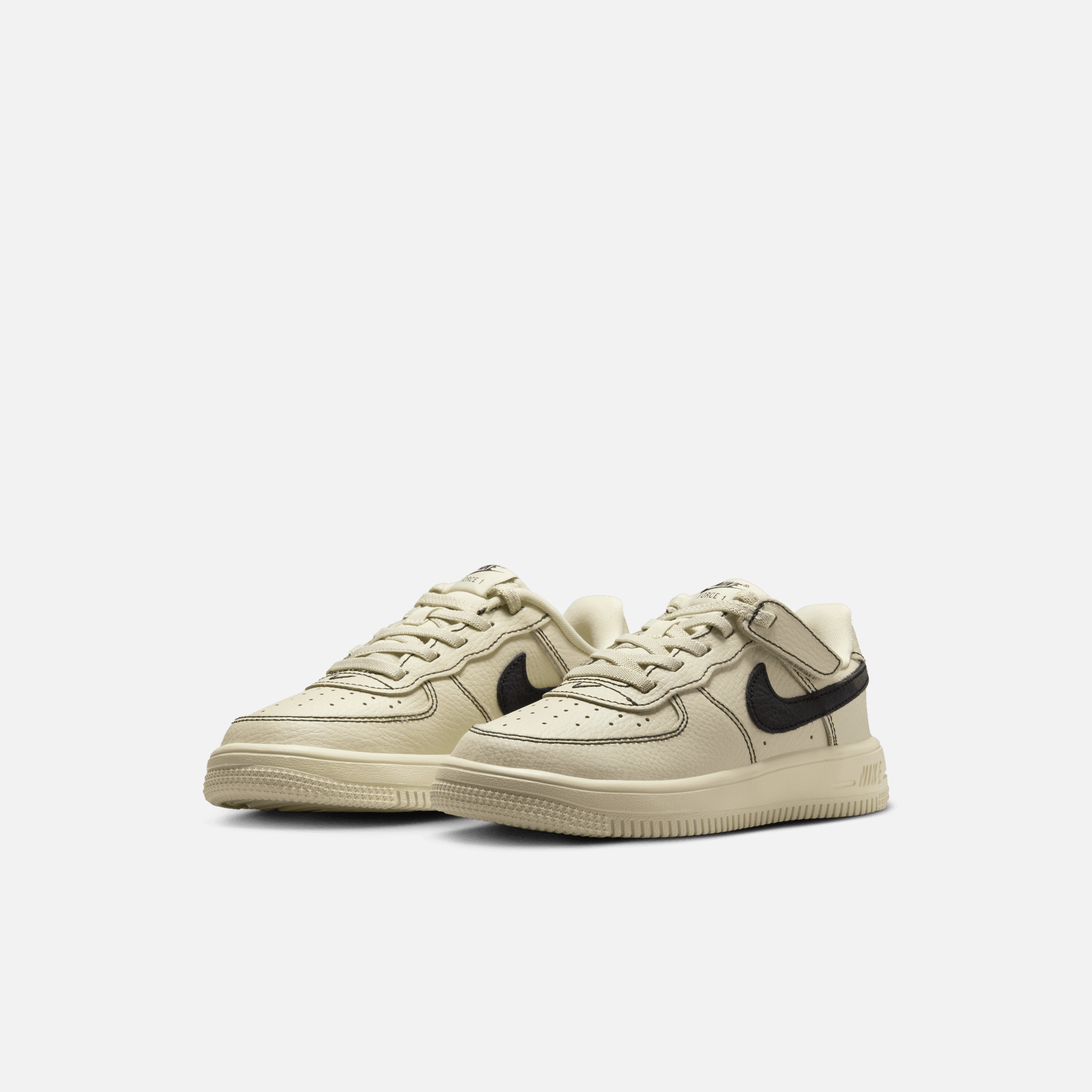 Nike Kids' Air Force 1 Low LV8 Easyon Light Khaki (PS)
