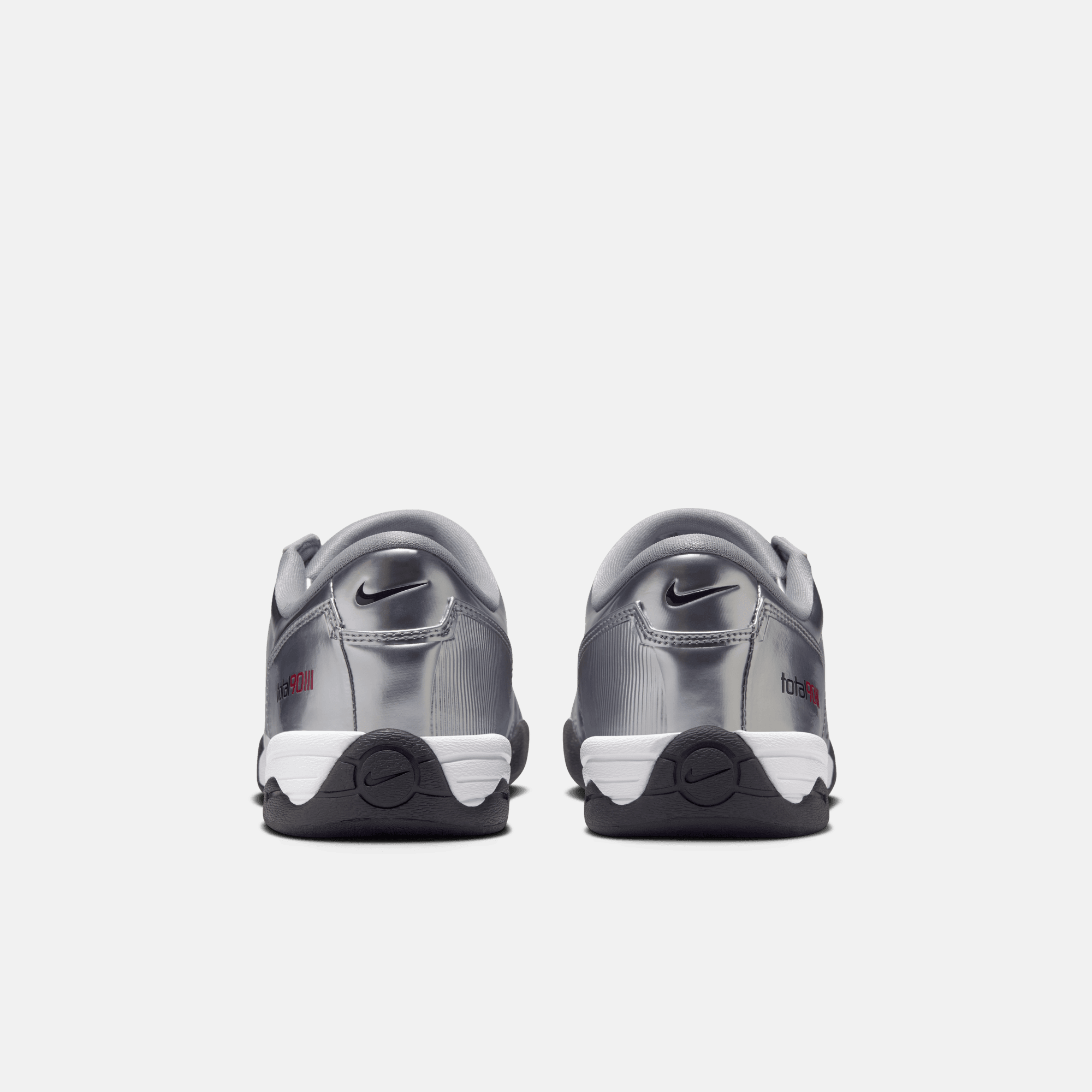 Nike T90 SP Metallic Silver and Black
