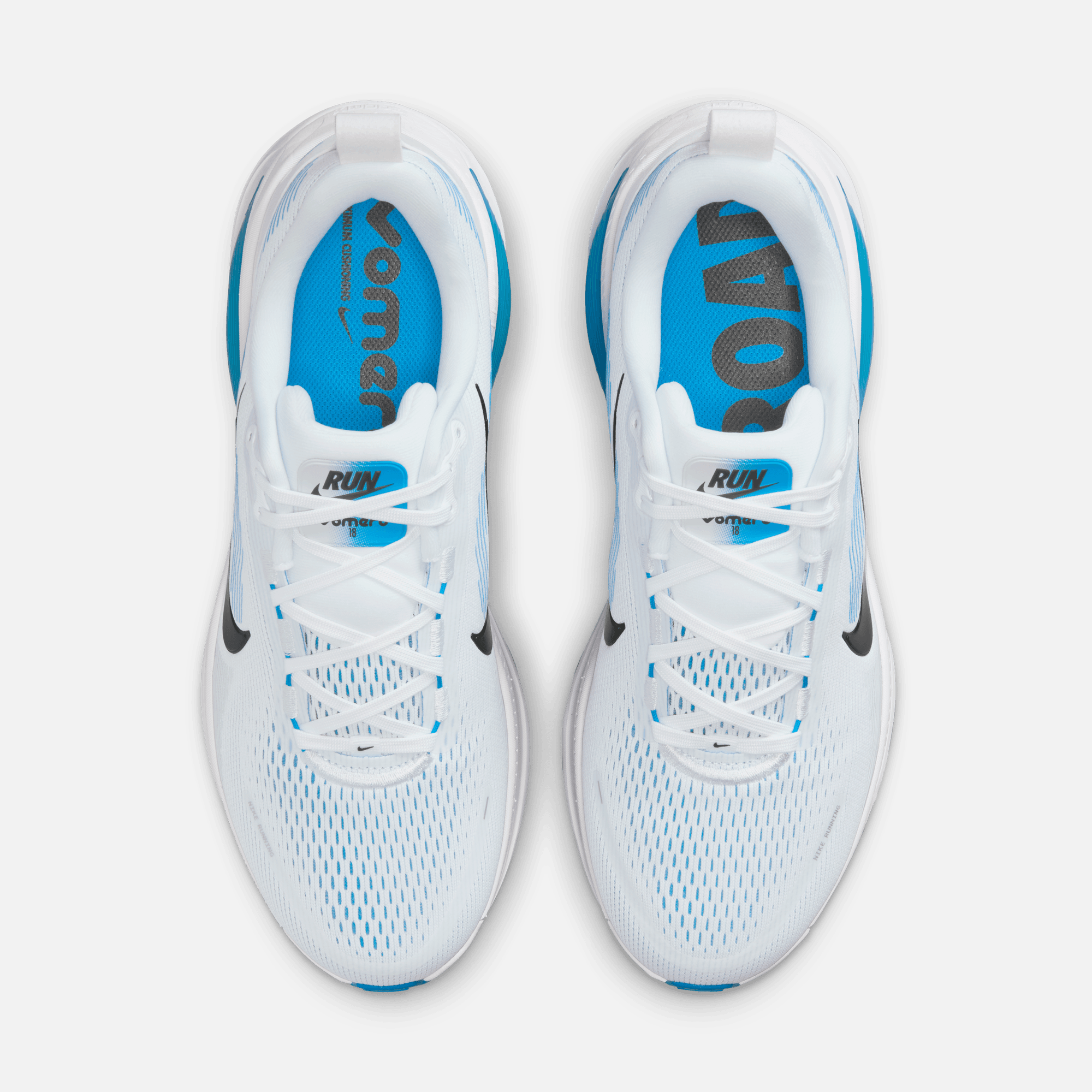 Nike Vomero 18 White Blue Hero Black