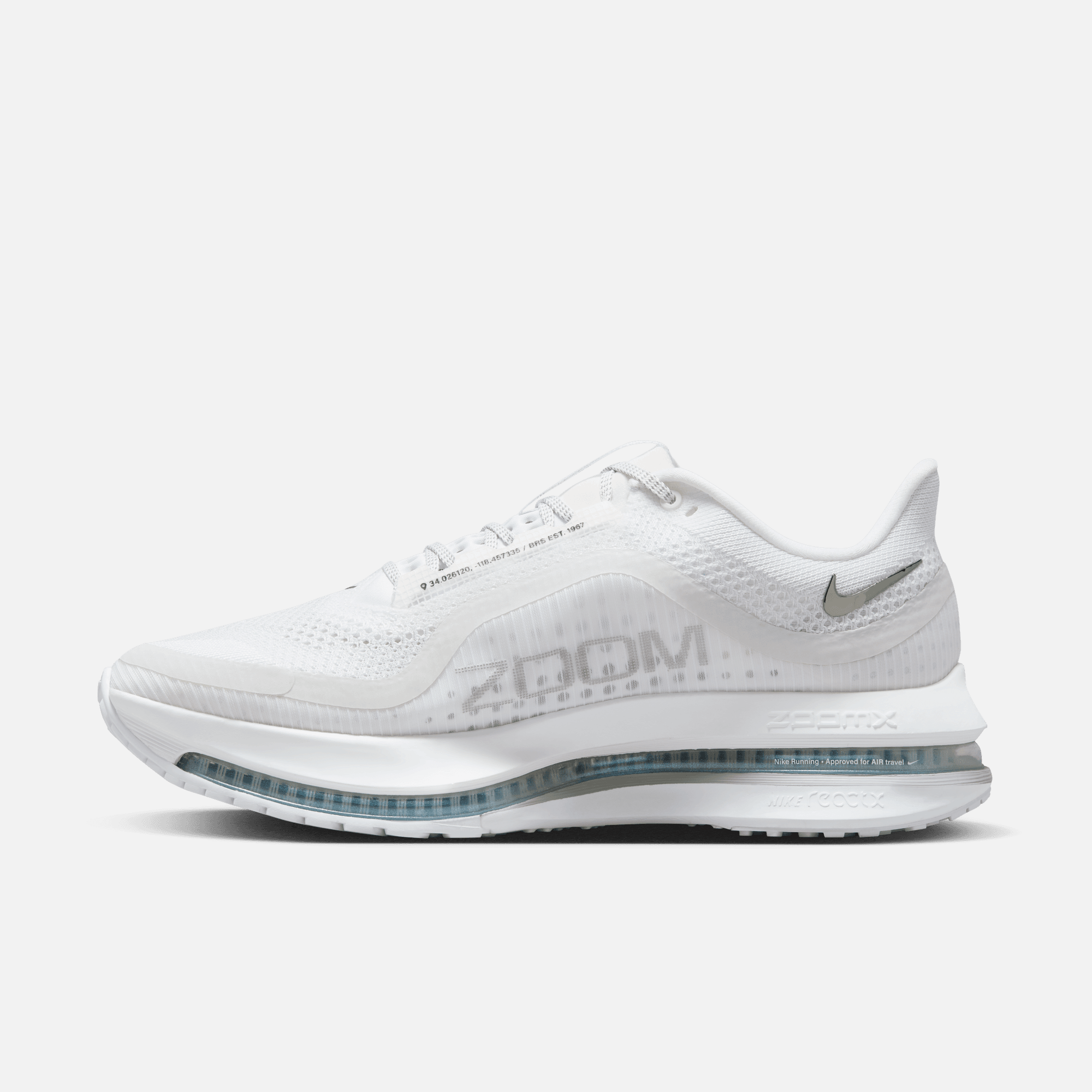 Nike Pegasus Premium White Metallic Silver
