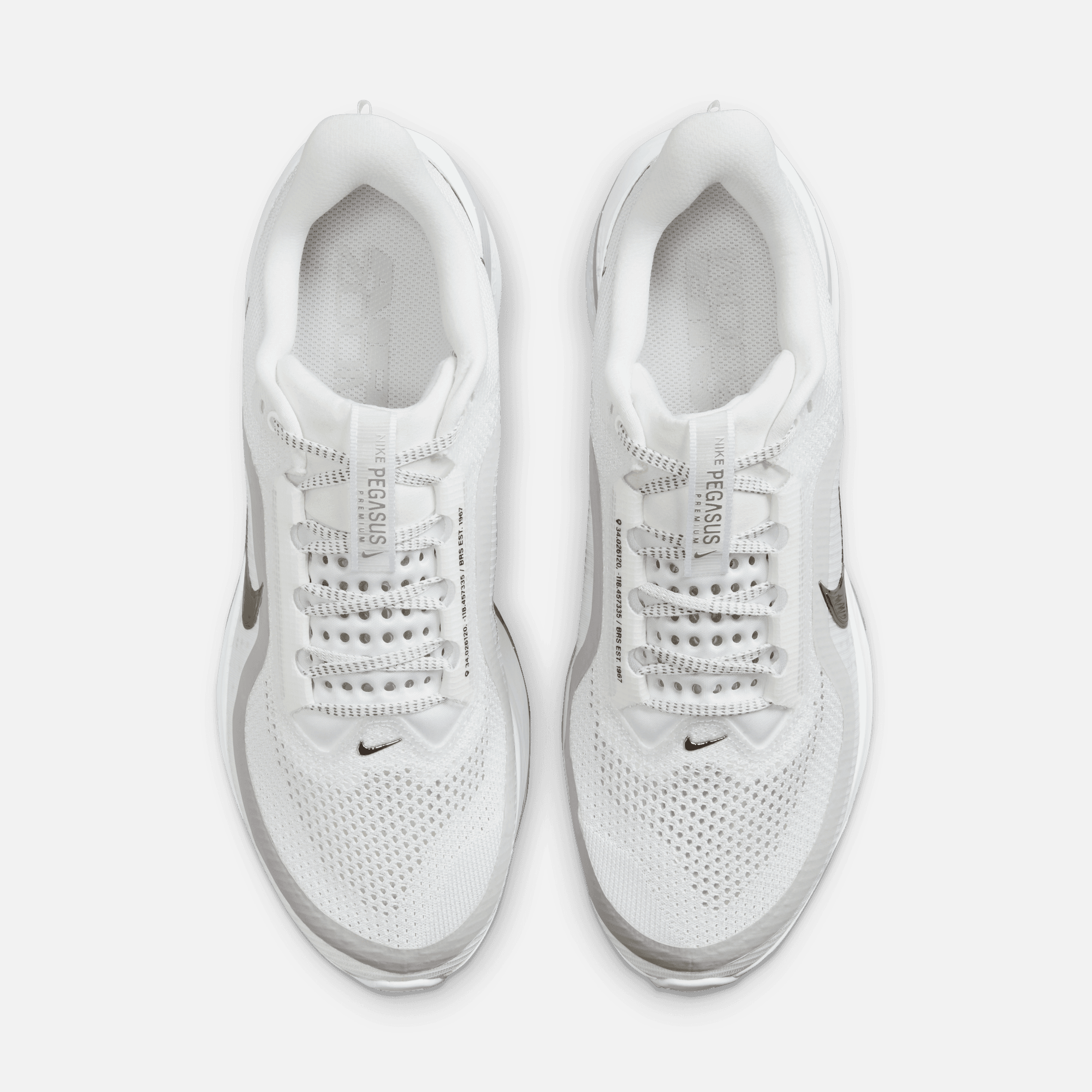 Nike Pegasus Premium White Metallic Silver