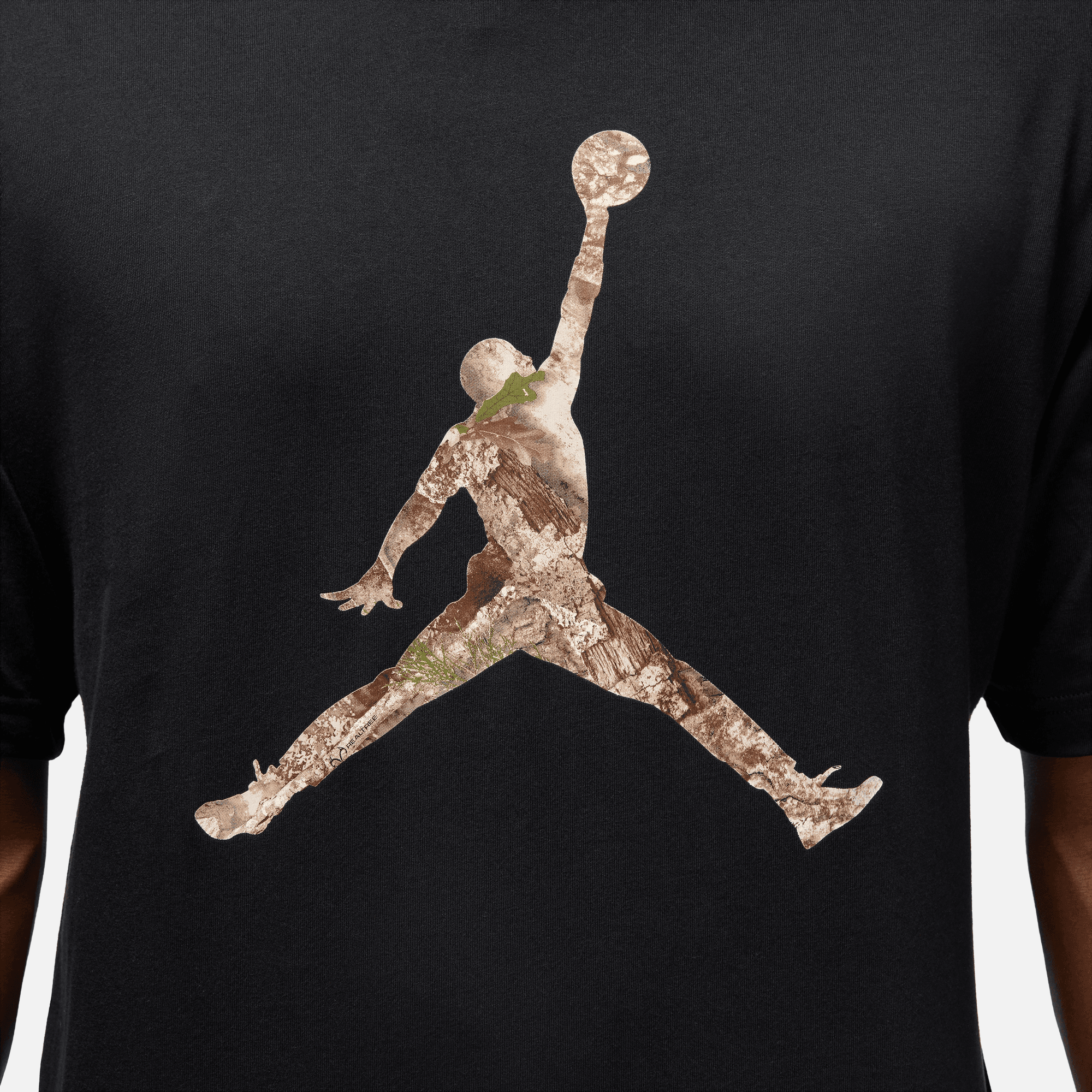 Air Jordan Realtree Camo Jumpman Black T-Shirt