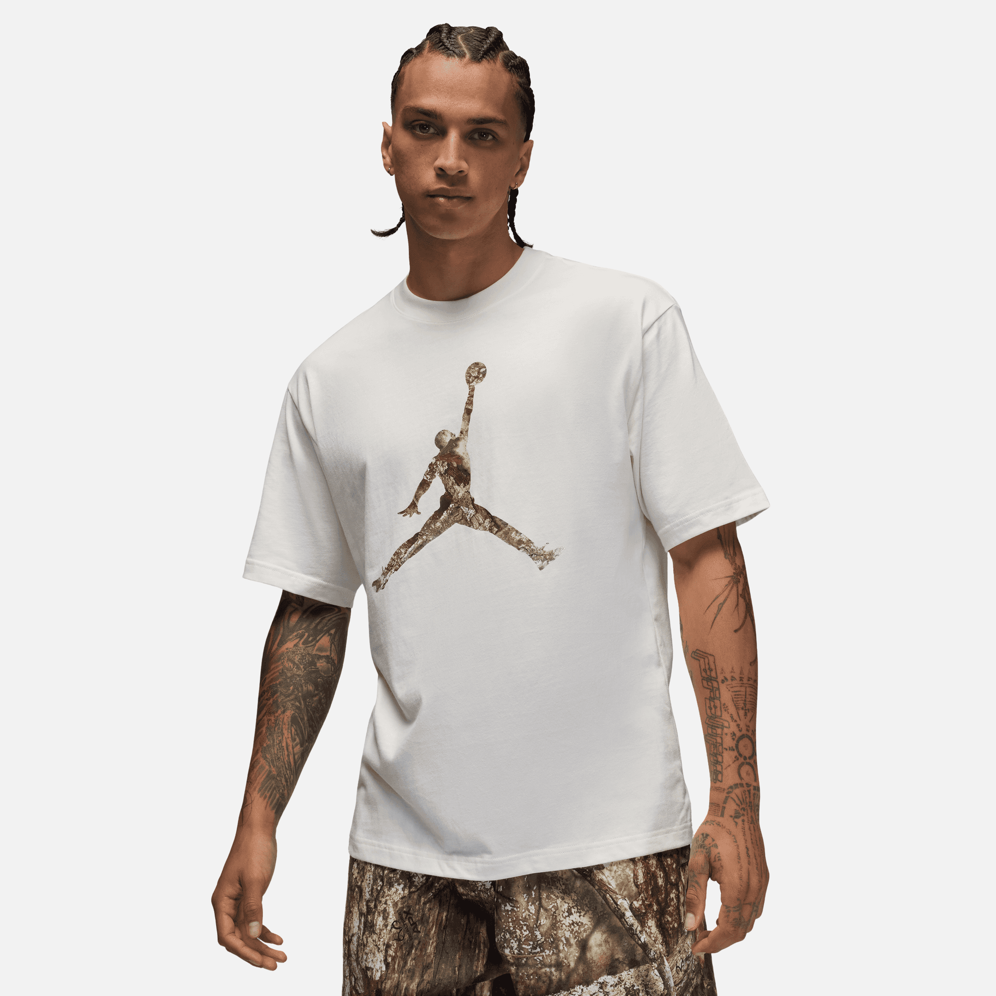Air Jordan Realtree Camo Jumpman White T-Shirt