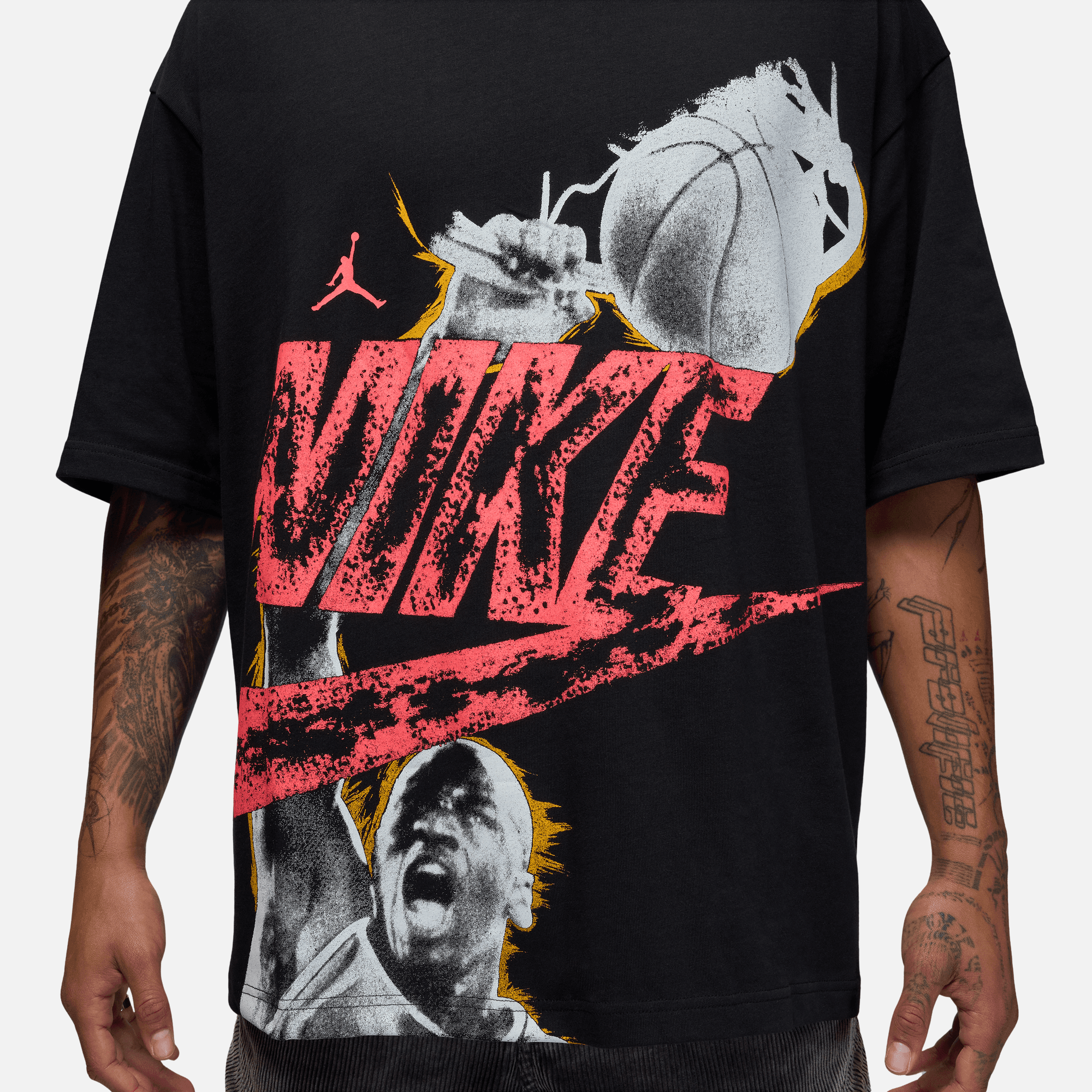 Air Jordan Reissue Oversized Black T-Shirt