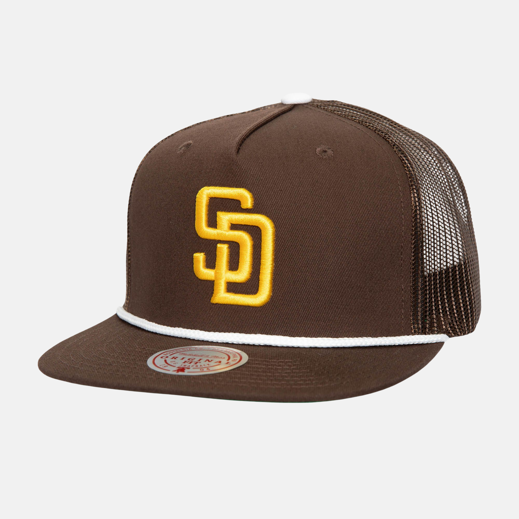 Mitchell & Ness MLB Roper San Diego Padres Trucker Hat