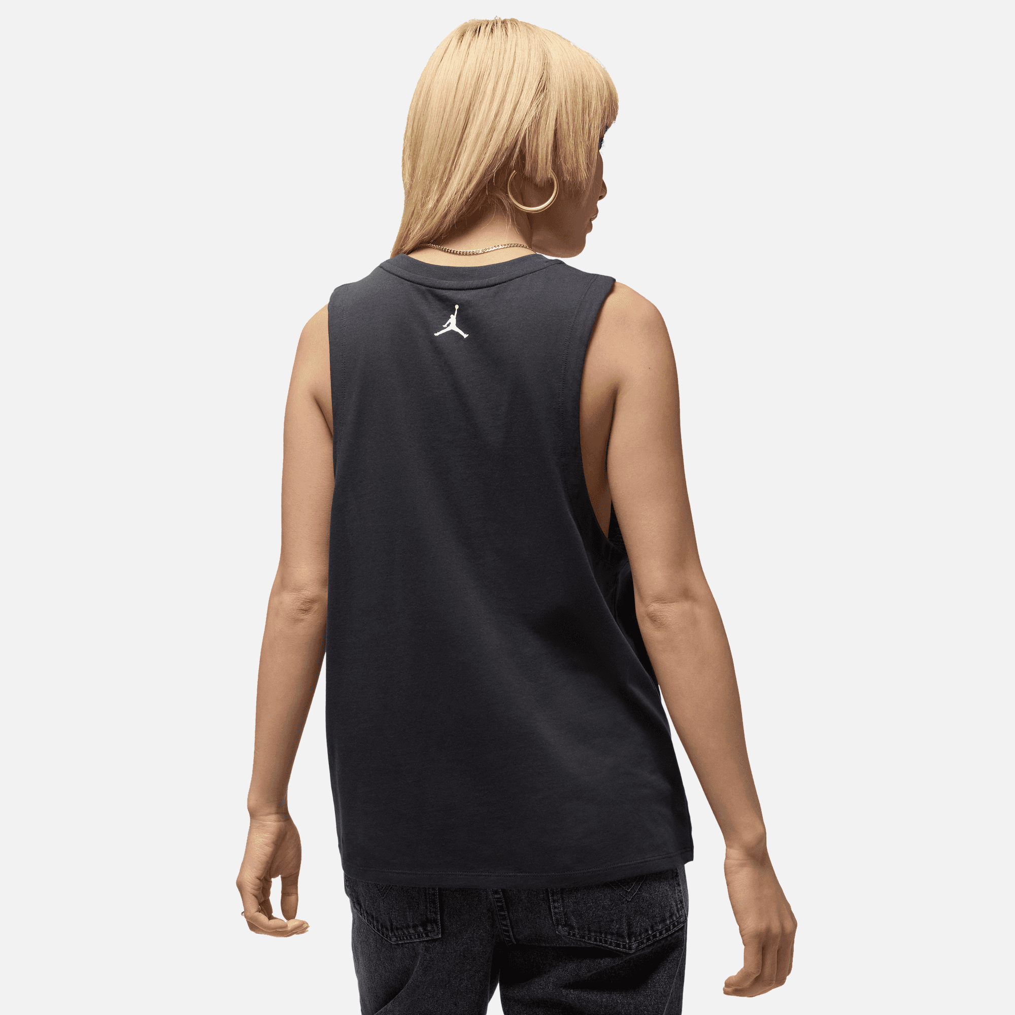 Air Jordan Women's Flight Sleeveless Black T-Shirt