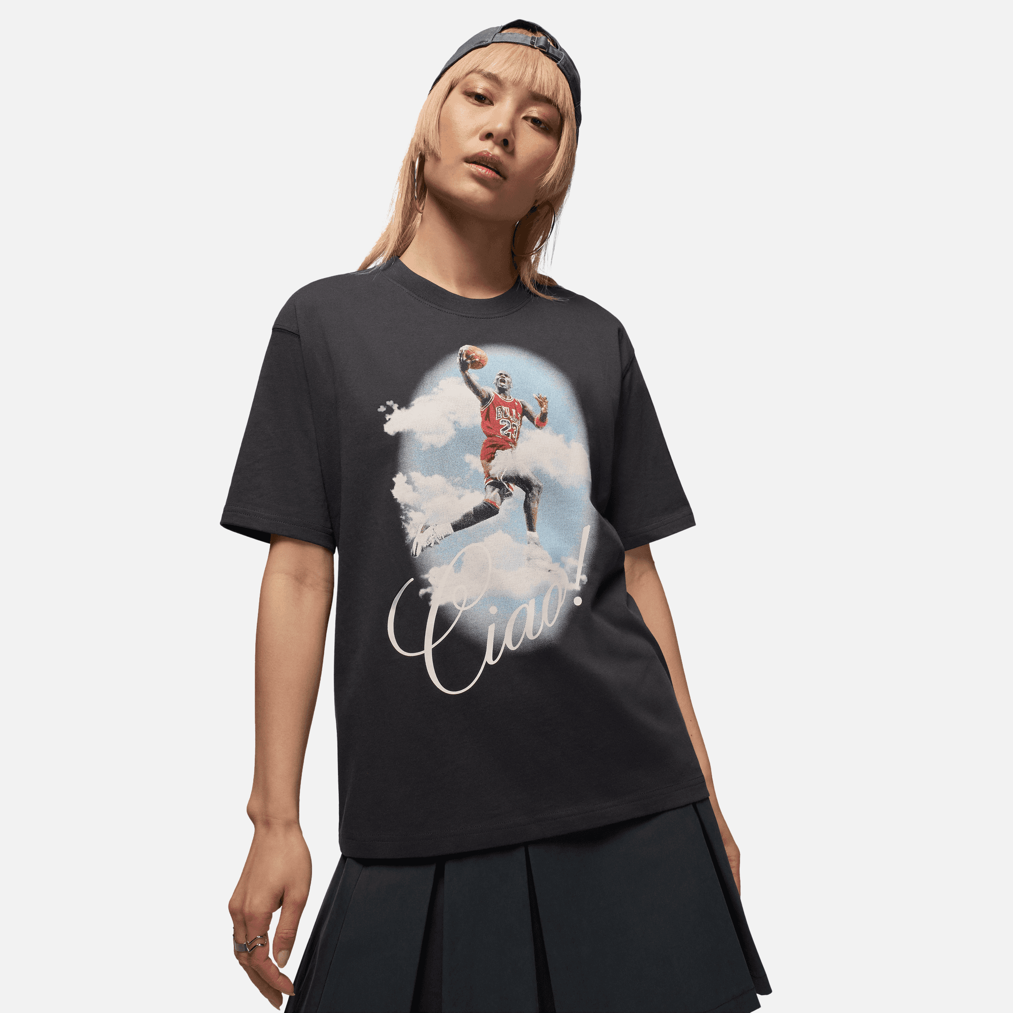 Air Jordan Women's Flight Ciao! Black T-Shirt