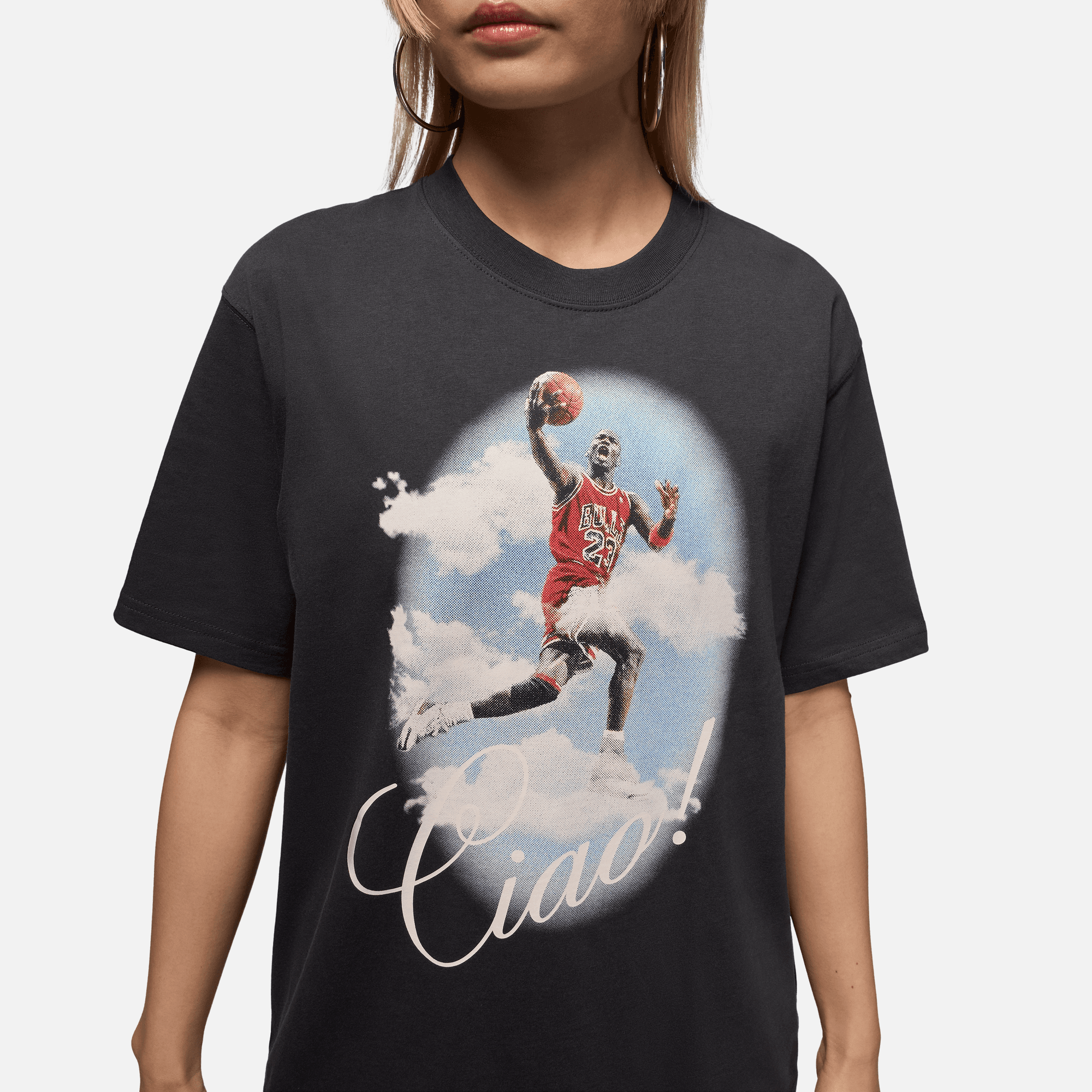 Air Jordan Women's Flight Ciao! Black T-Shirt