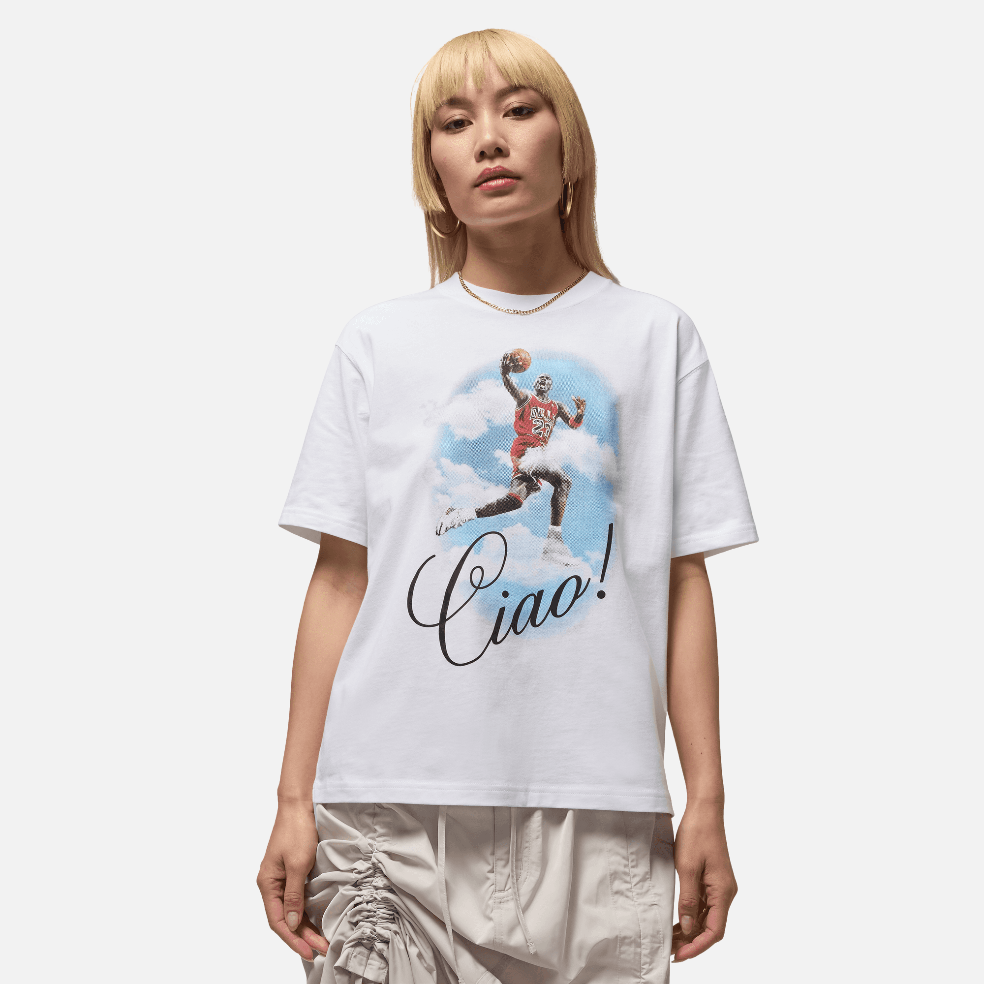 Air Jordan Women's Flight Ciao! White T-Shirt