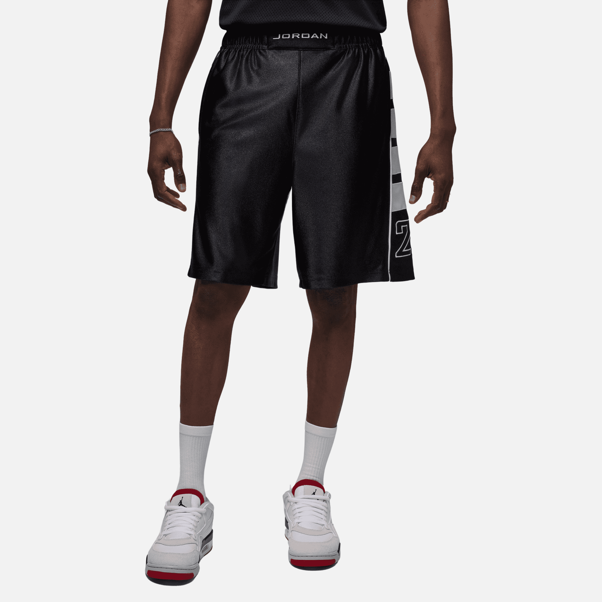 Air Jordan Brooklyn Cat Scratch Black Shorts