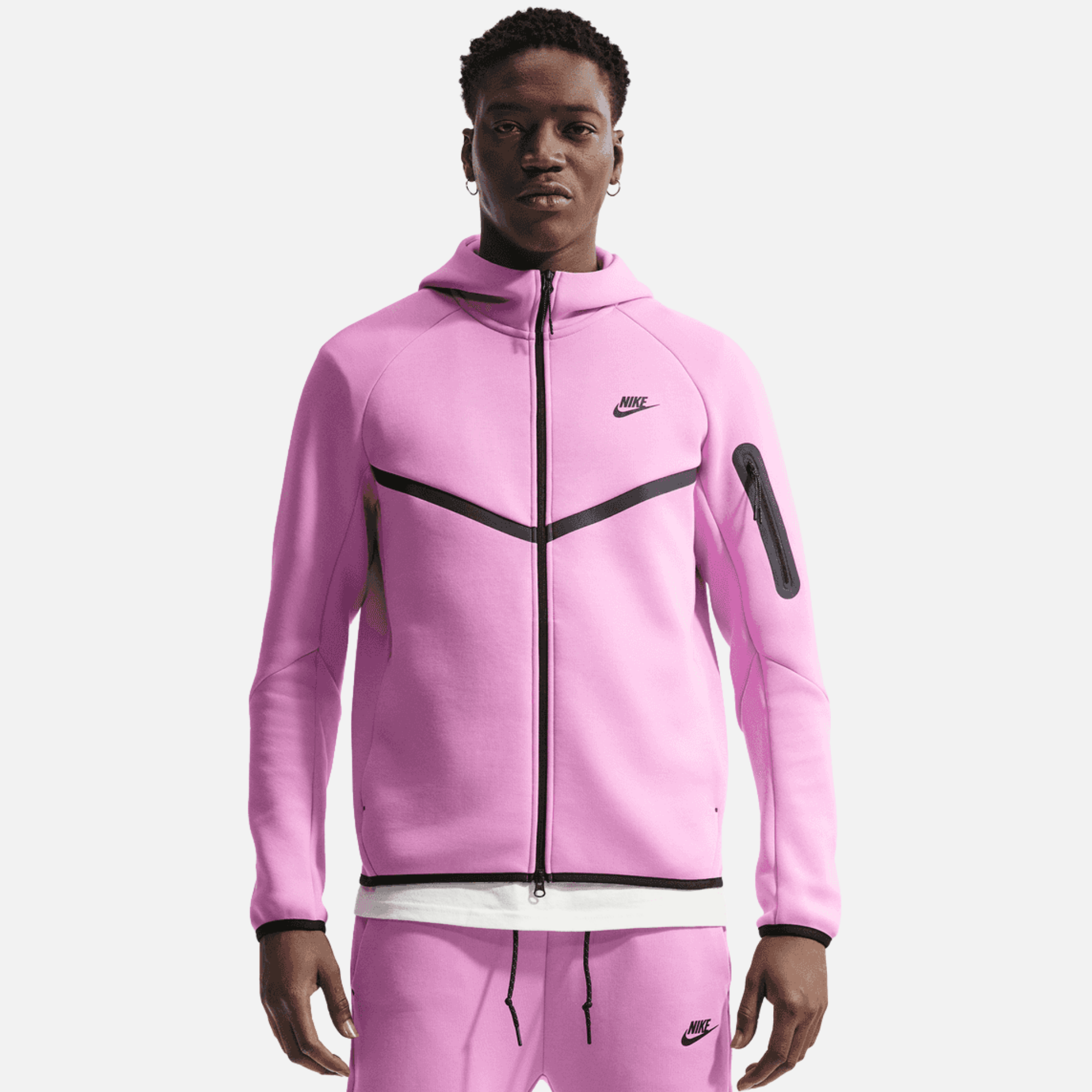 Nike Tech Fleece Windrunner Full-Zip Purple Jacket