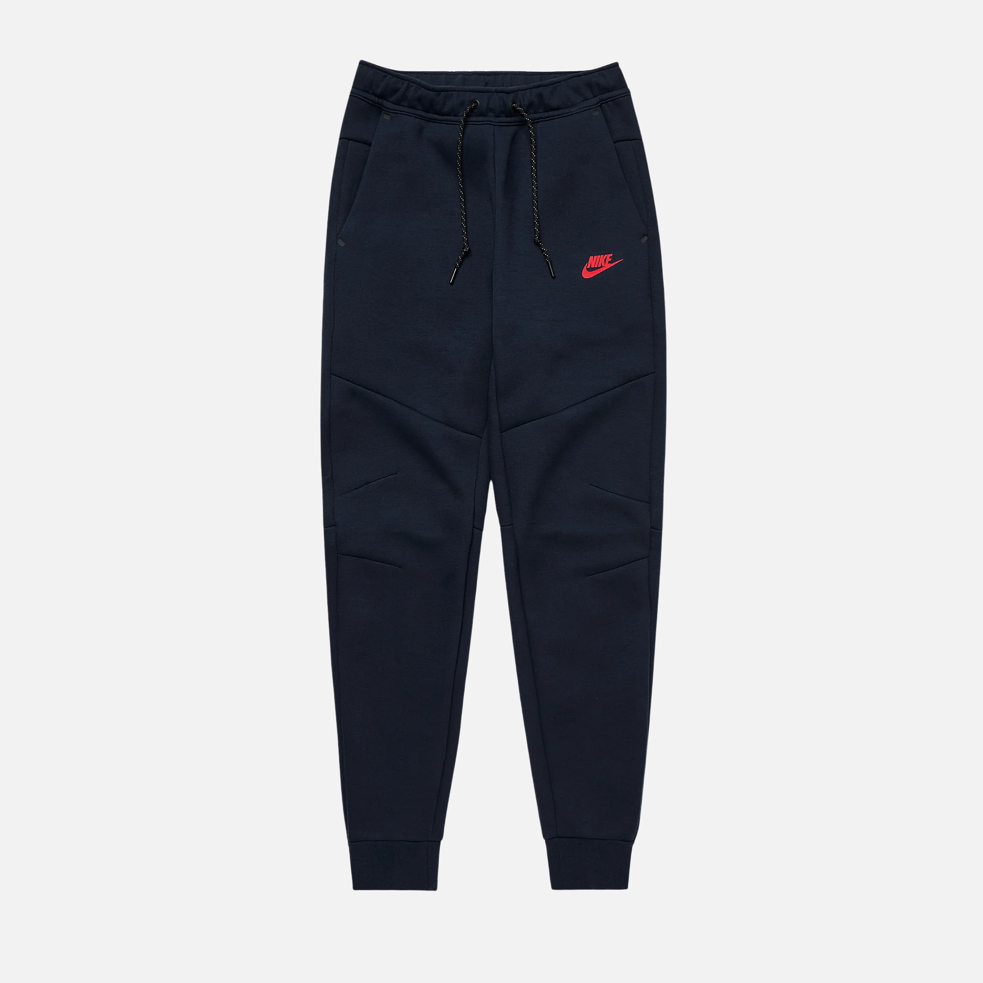 Nike Tech Fleece Navy Red Joggers