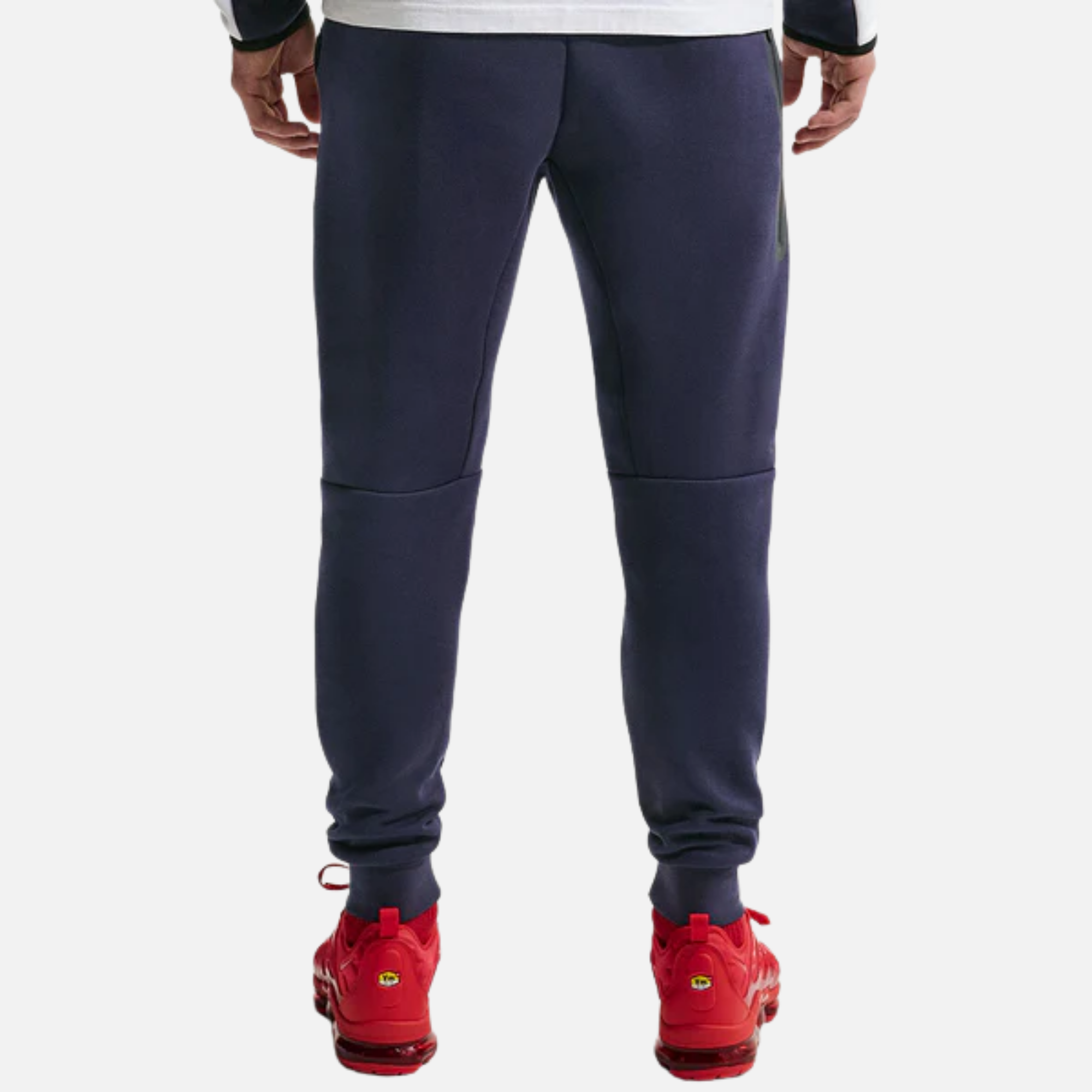 Nike Tech Fleece Navy Red Joggers