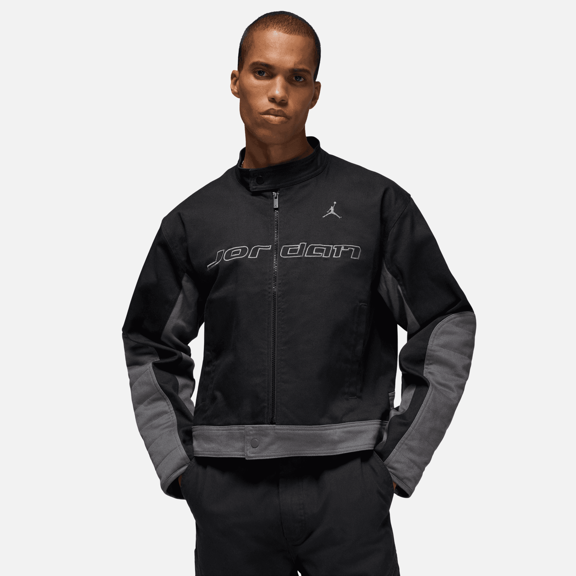 Air Jordan Brooklyn Motorsport Black Jacket – Puffer Reds