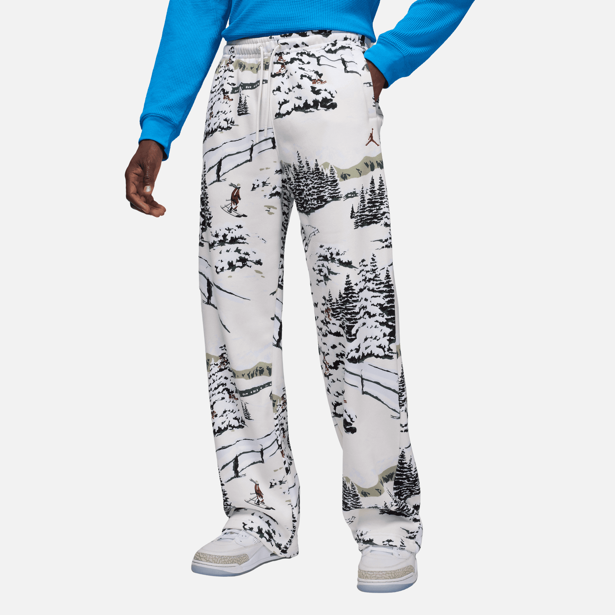 Air Jordan Brooklyn Holiday Fleece Pants – Puffer Reds