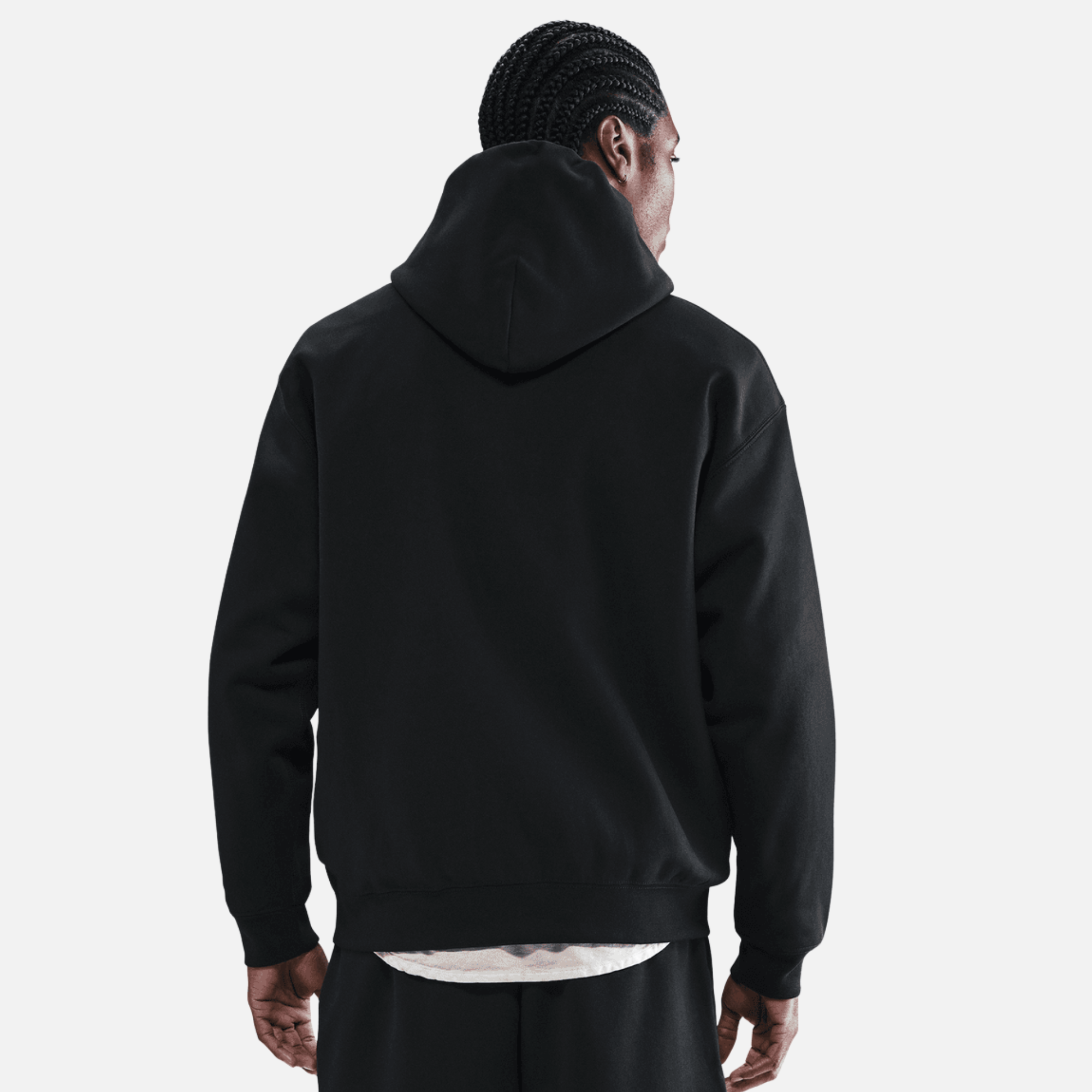 Nike Solo Swoosh Black Pullover Hoodie