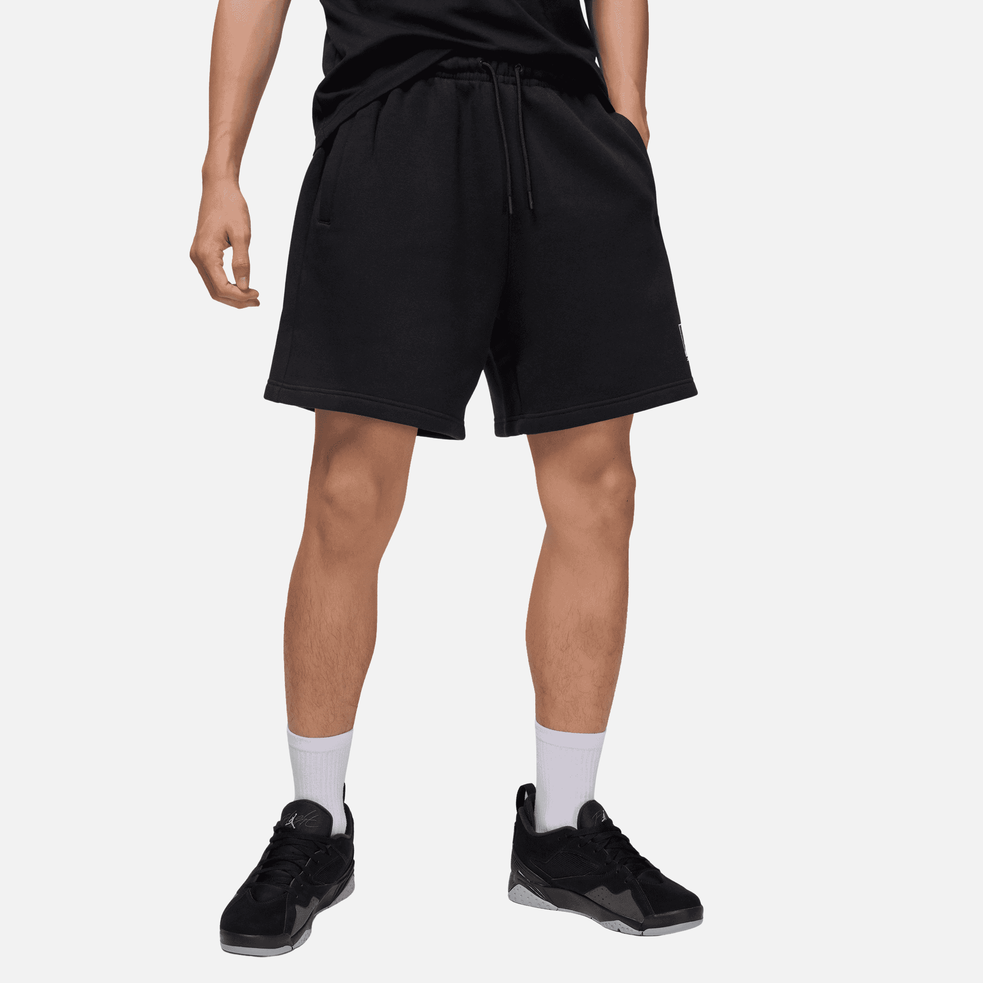Air Jordan Brooklyn Fleece Black Graphic Shorts