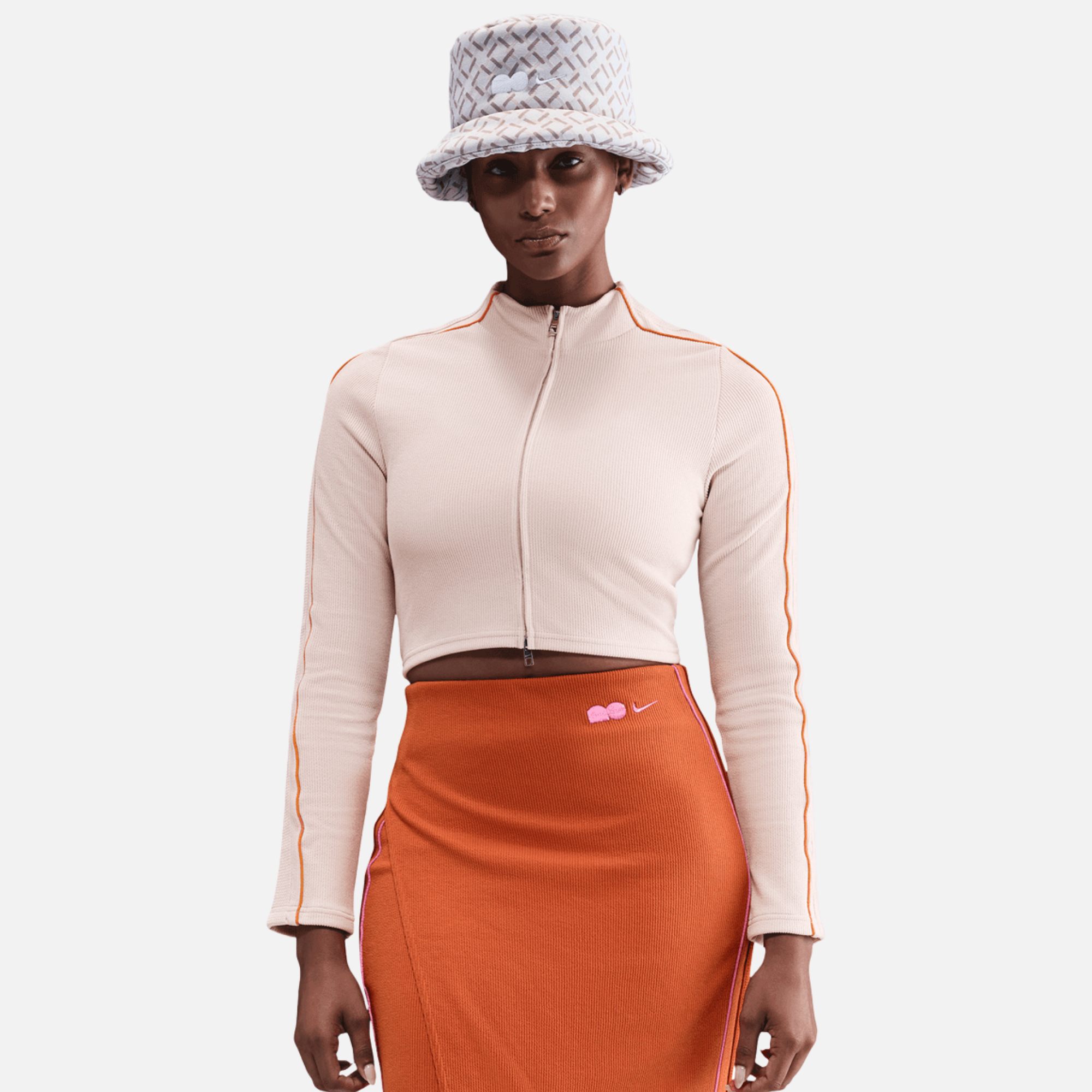 Nike Naomi Osaka Full-Zip Pink Top – Puffer Reds