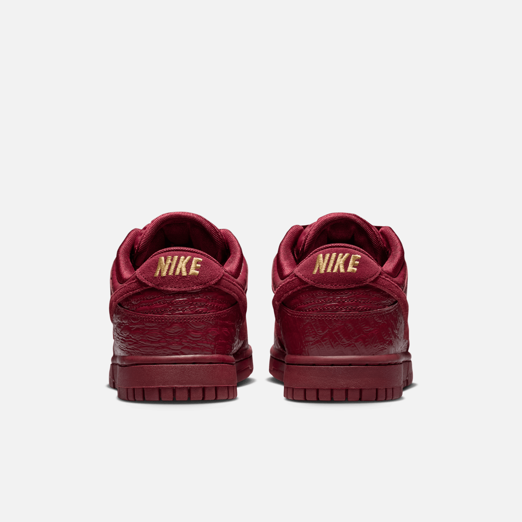 Nike Women's Dunk Low Red Croc