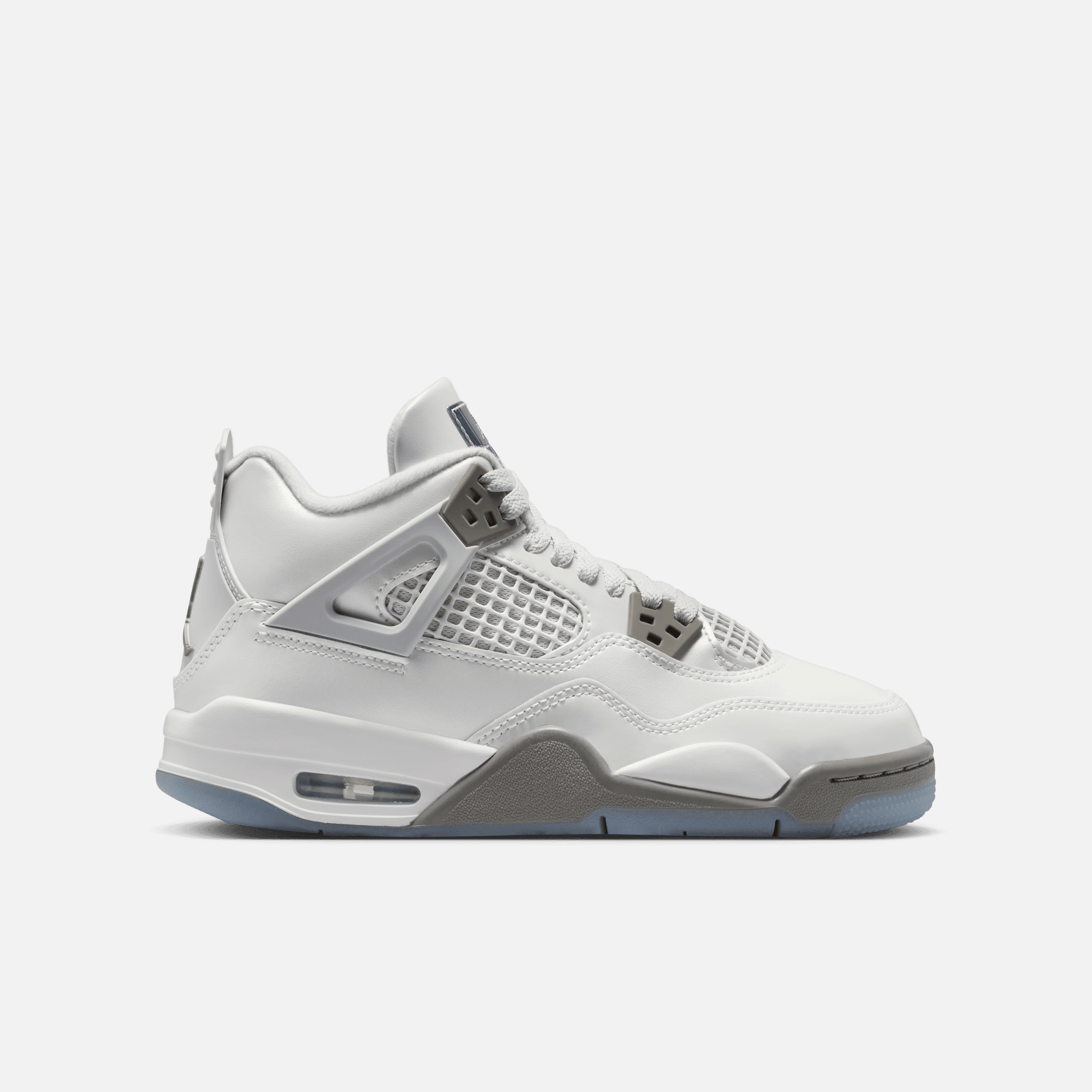 Air Jordan Big Kids' 4 Retro Blue Chill (GS)