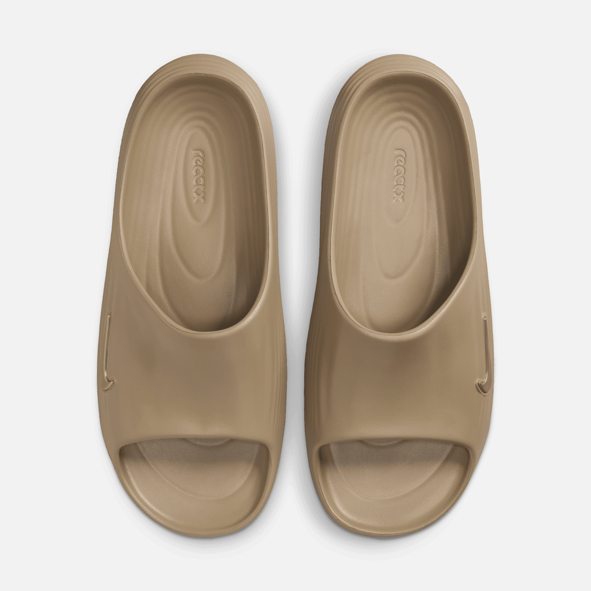 Nike ReactX Rejuven8 Khaki Slides