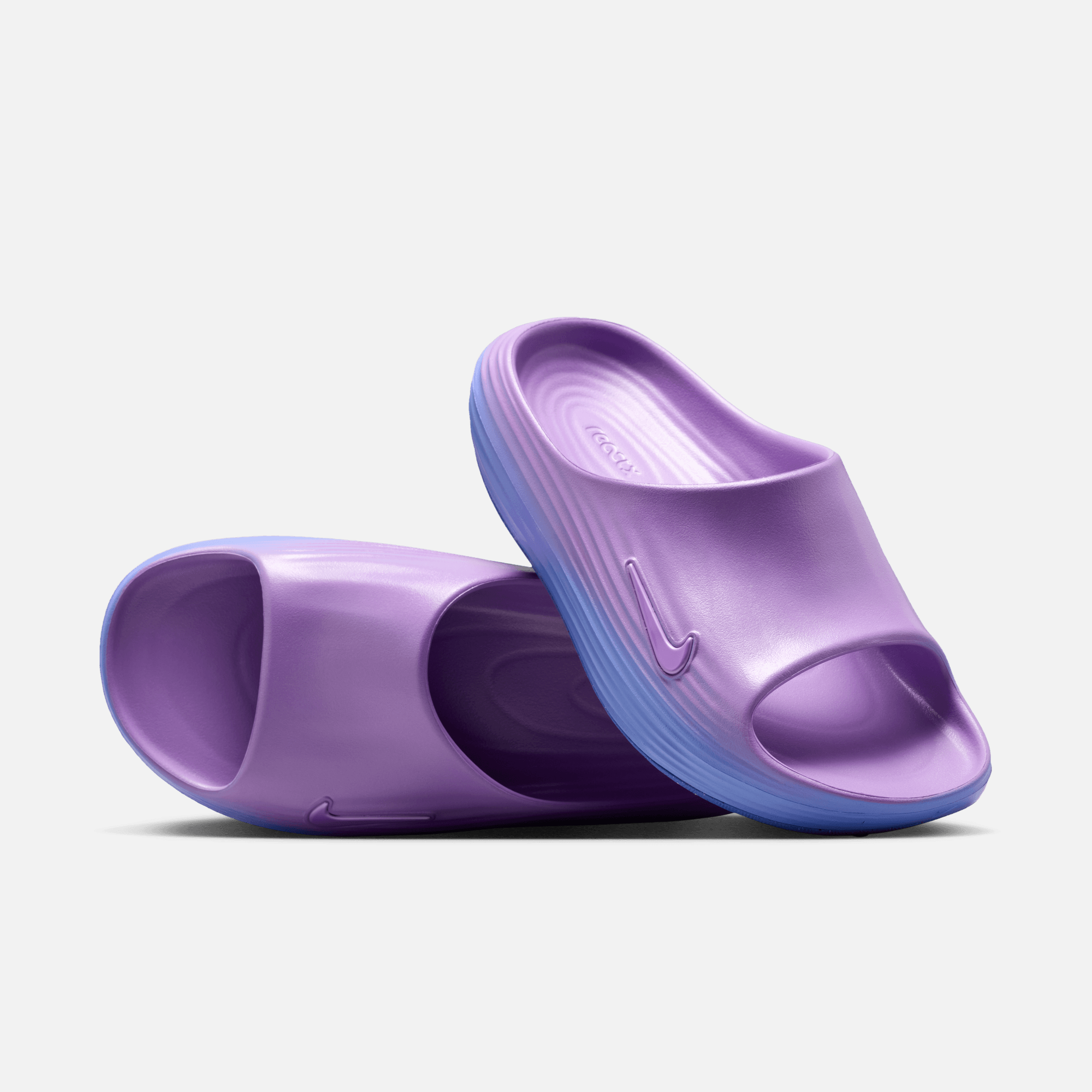 Nike Women's ReactX Rejuven8 Bright Violet Slides