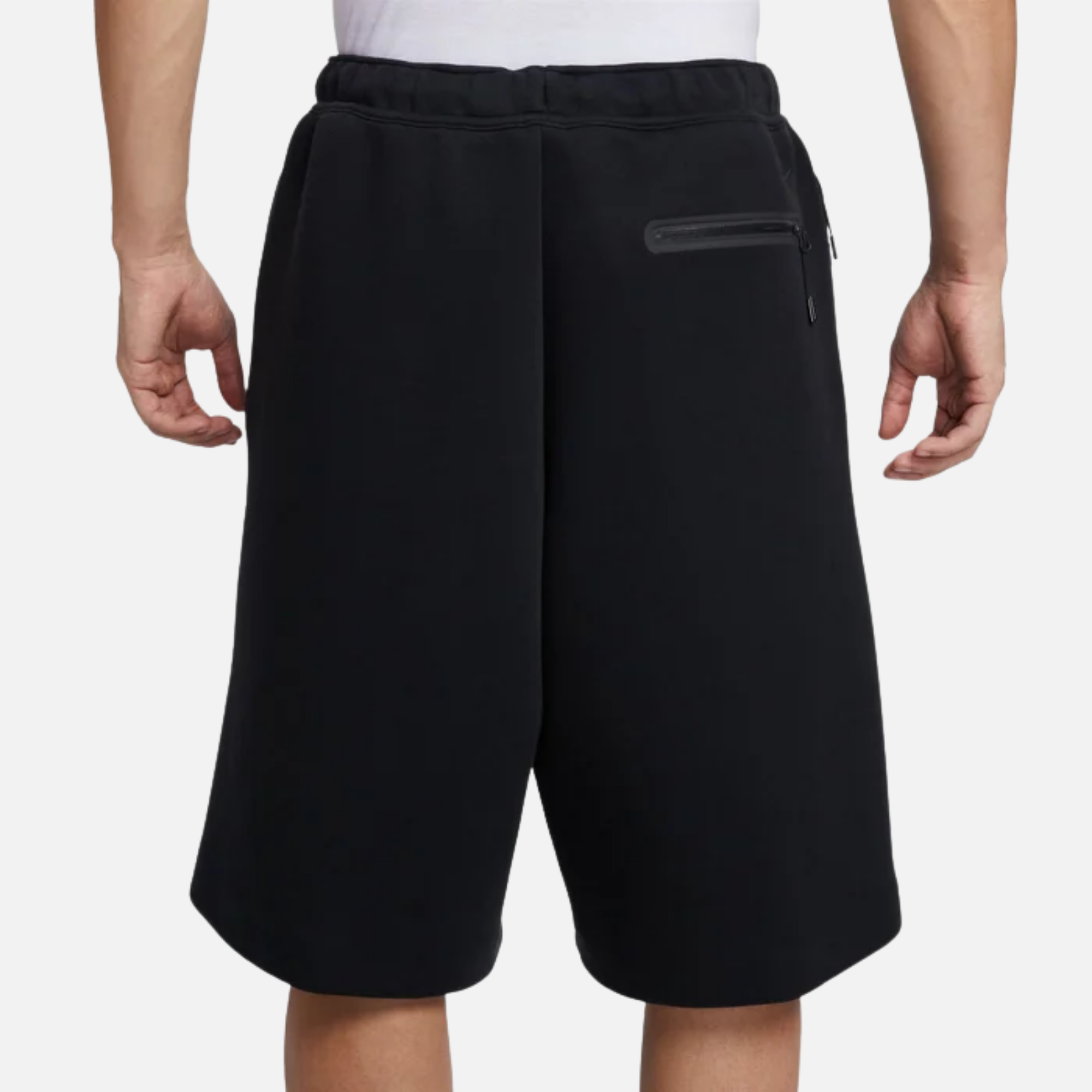 Nike Tech Fleece Black Oversized Shorts
