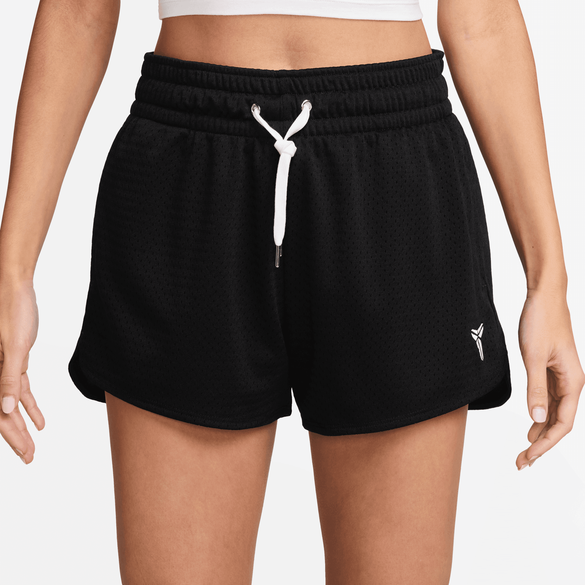Nike Women's Kobe Mesh Basketball Black Shorts