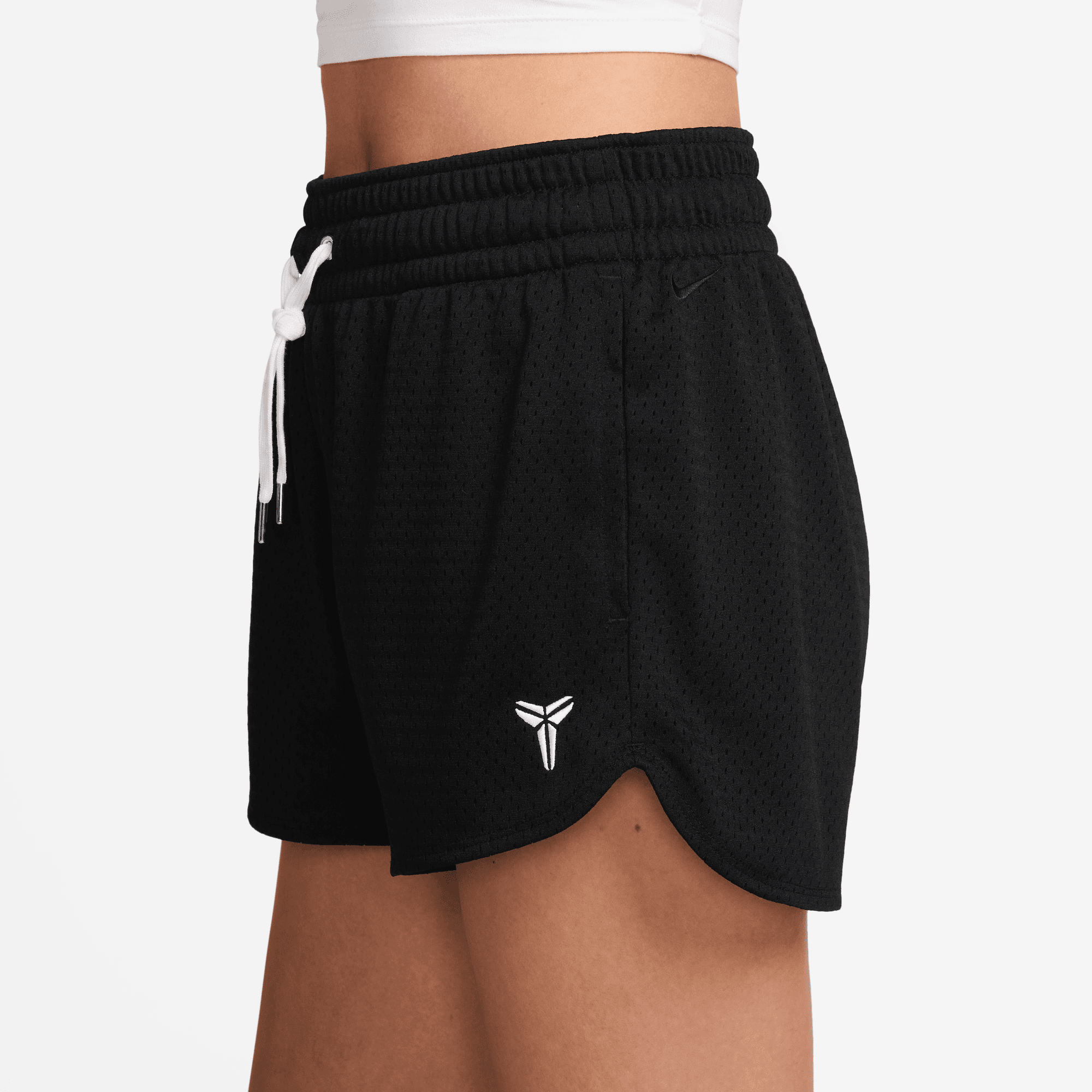 Nike Women's Kobe Mesh Basketball Black Shorts