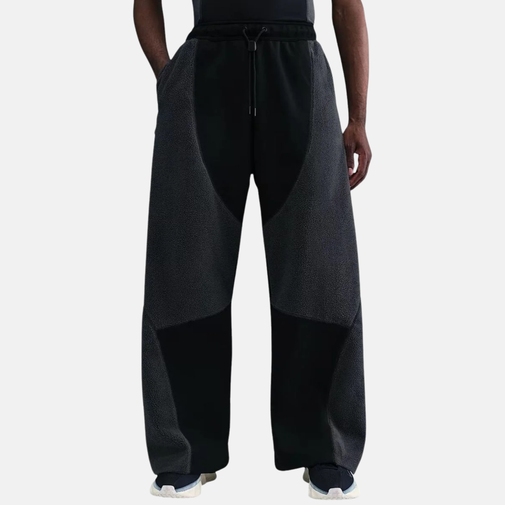 Nike Tech Boreas Knit Open-Hem Black Pants