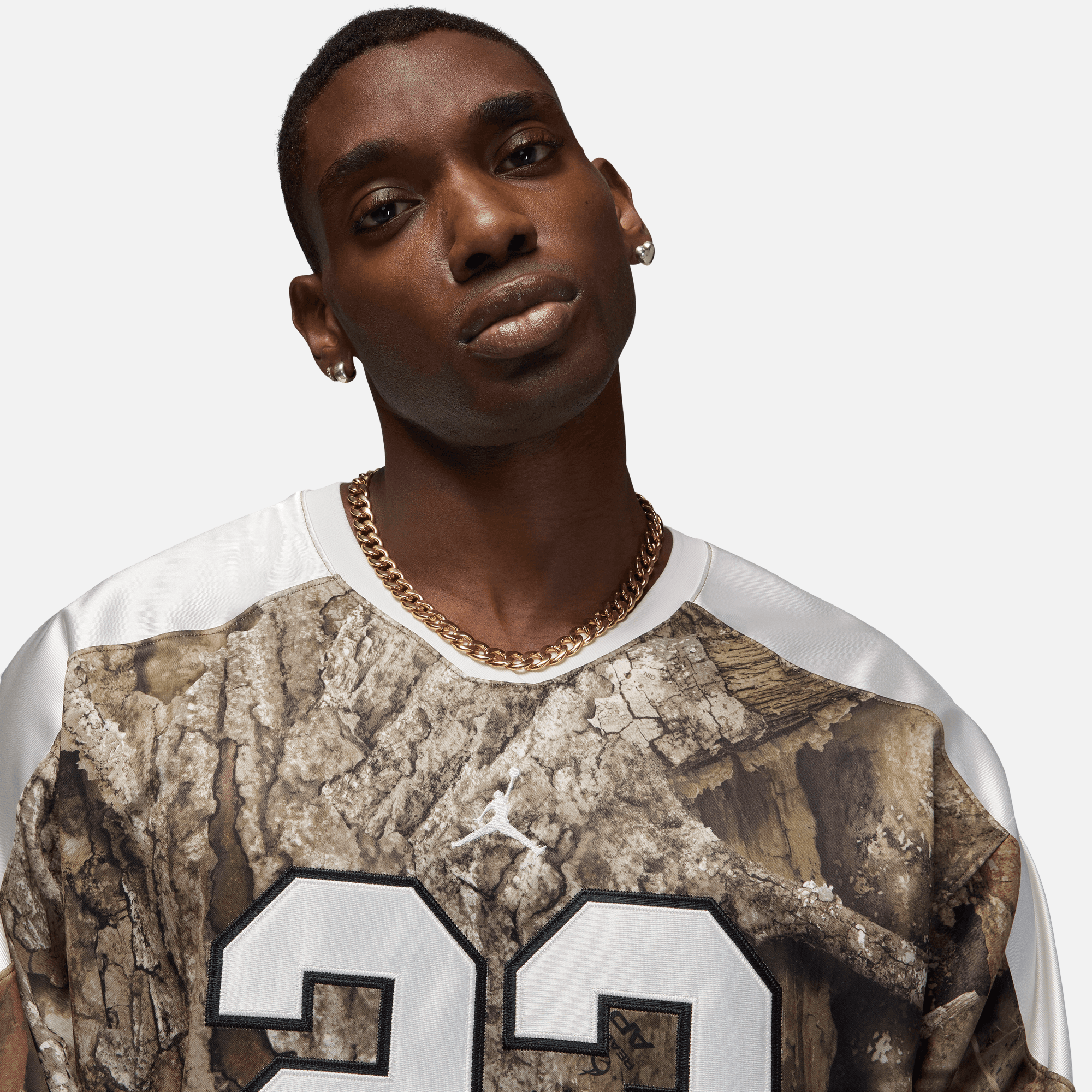 Air Jordan Brooklyn Realtree Camo Green Hockey Jersey