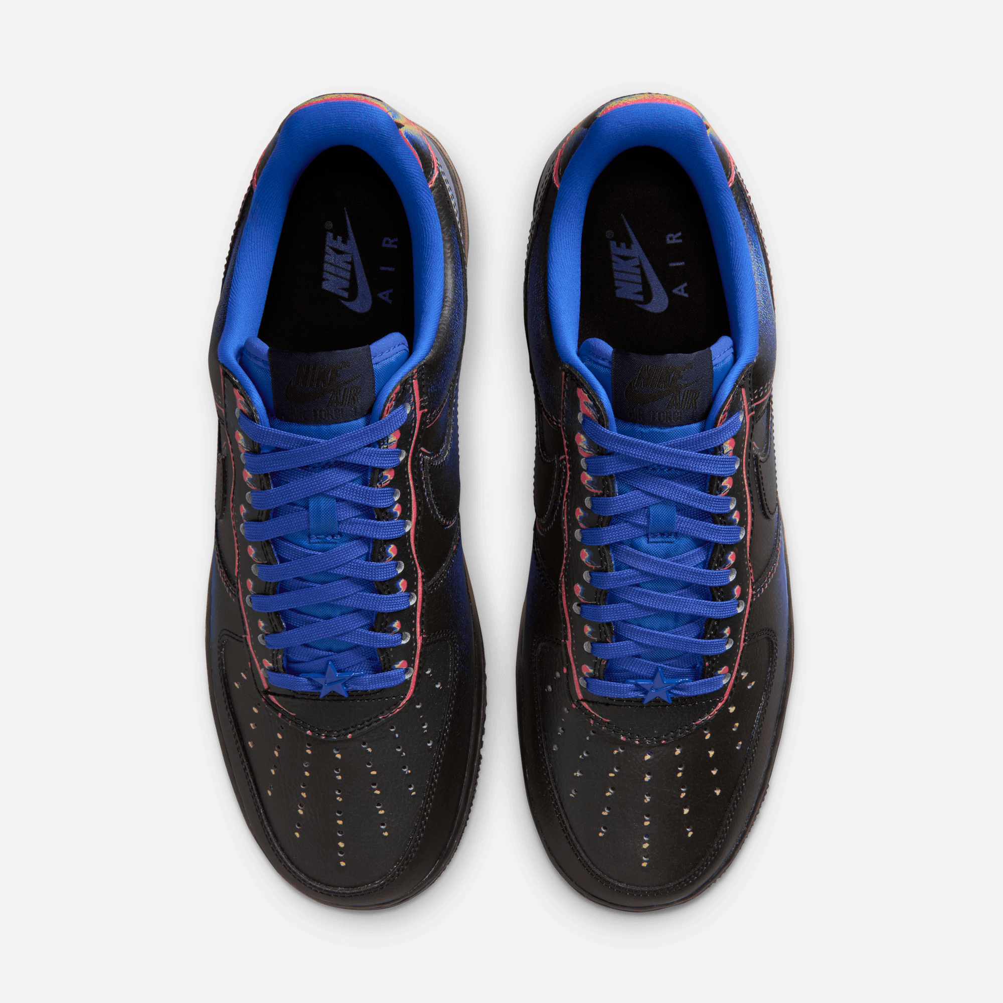 Nike Air Force 1 Low Retro Heat Map Black Racer Blue