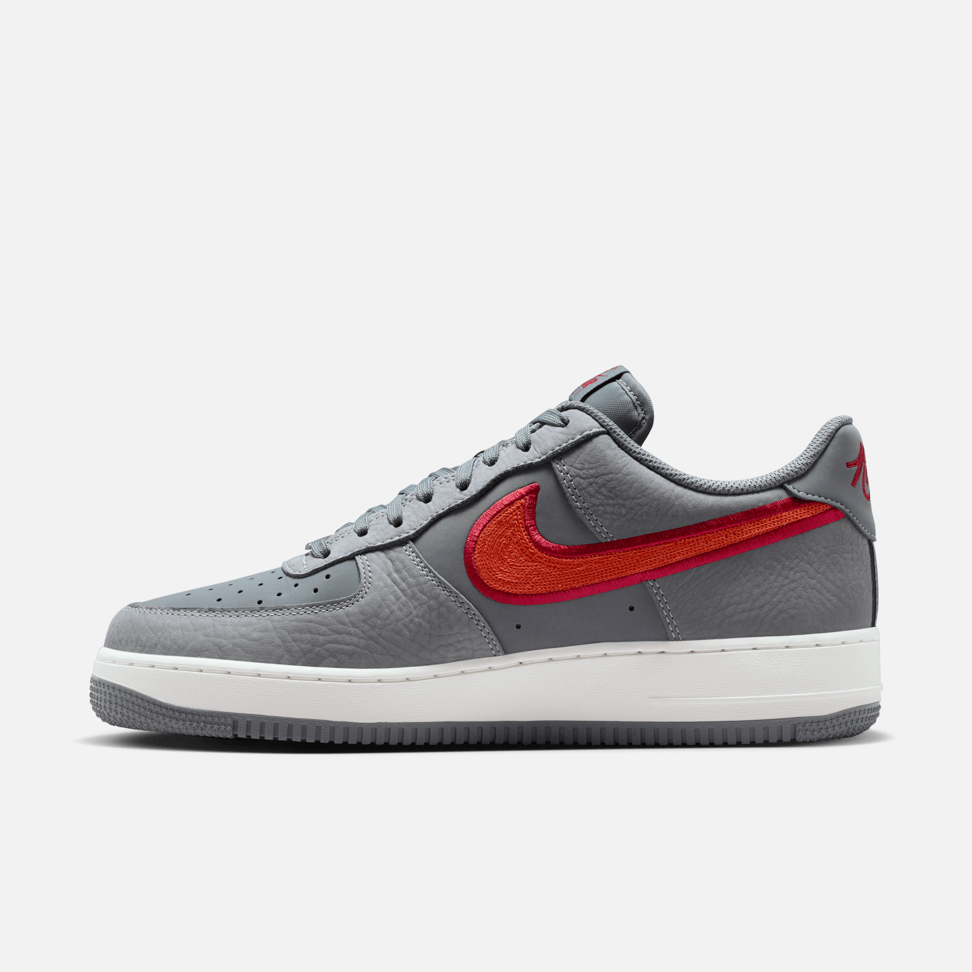 Nike Air Force 1 Low Retro Heel Pack Cool Grey Crimson Rust