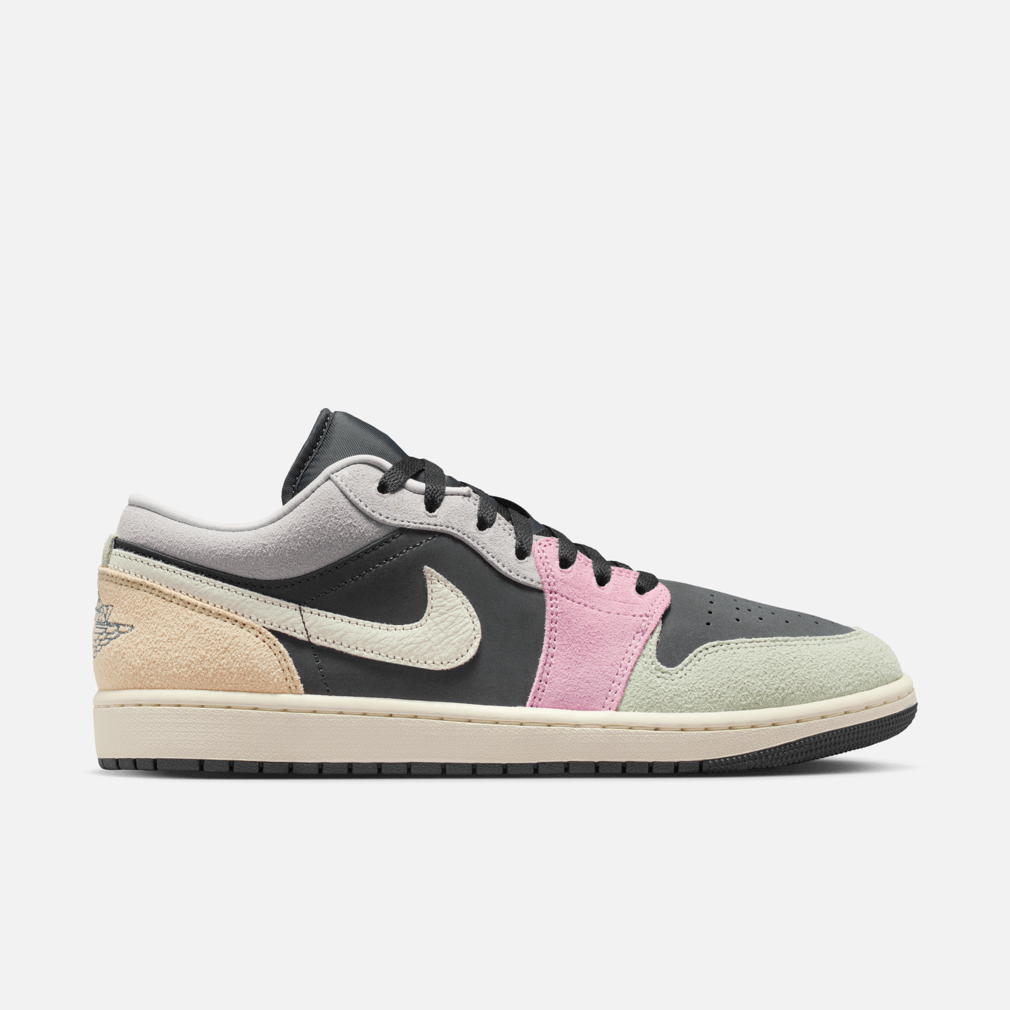 Air Jordan 1 Low Black Pastels