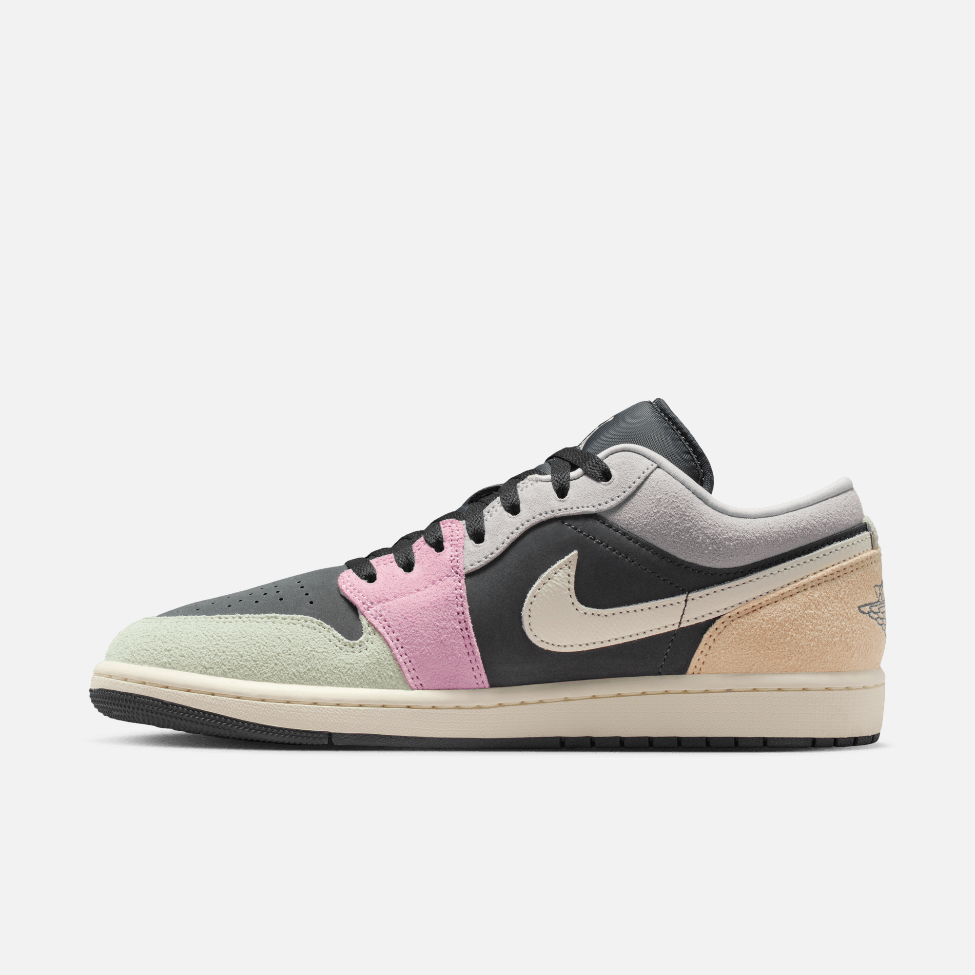 Air Jordan 1 Low Black Pastels