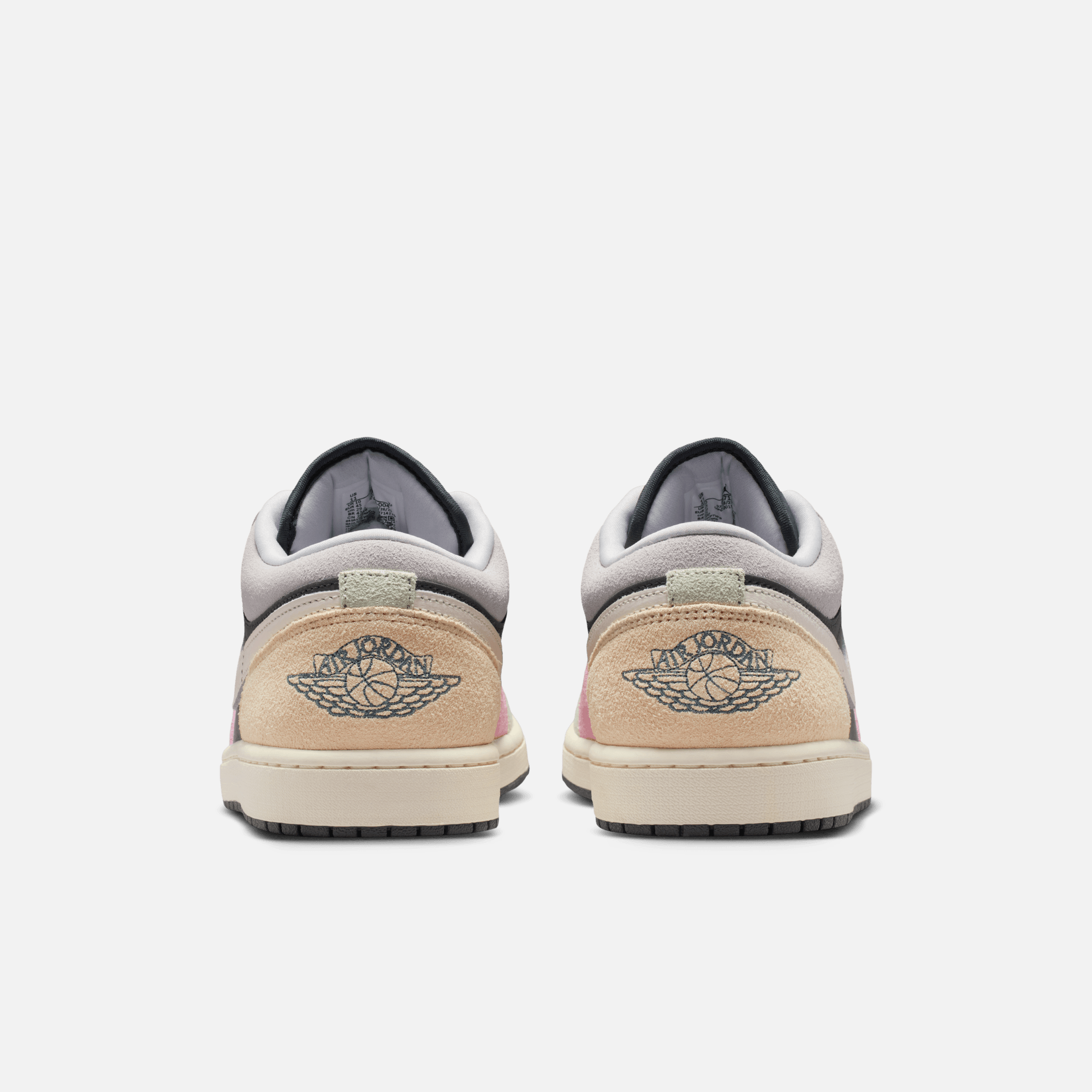 Air Jordan 1 Low Black Pastels