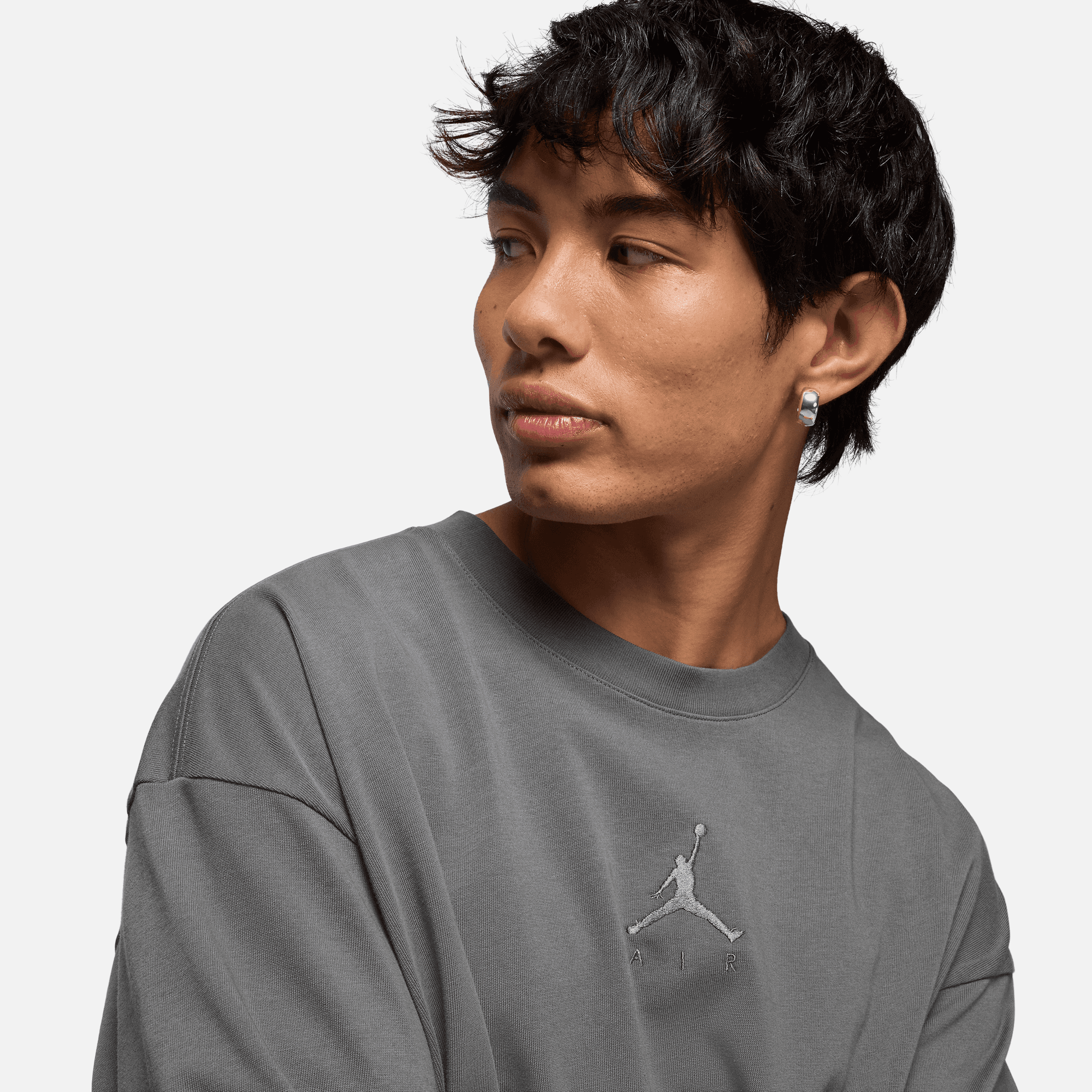 Air Jordan Flight Essentials Grey Oversized T-Shirt